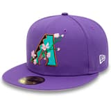 NTWRK - New York Mets Side Patch Bloom 59FIFTY Fitted Hat