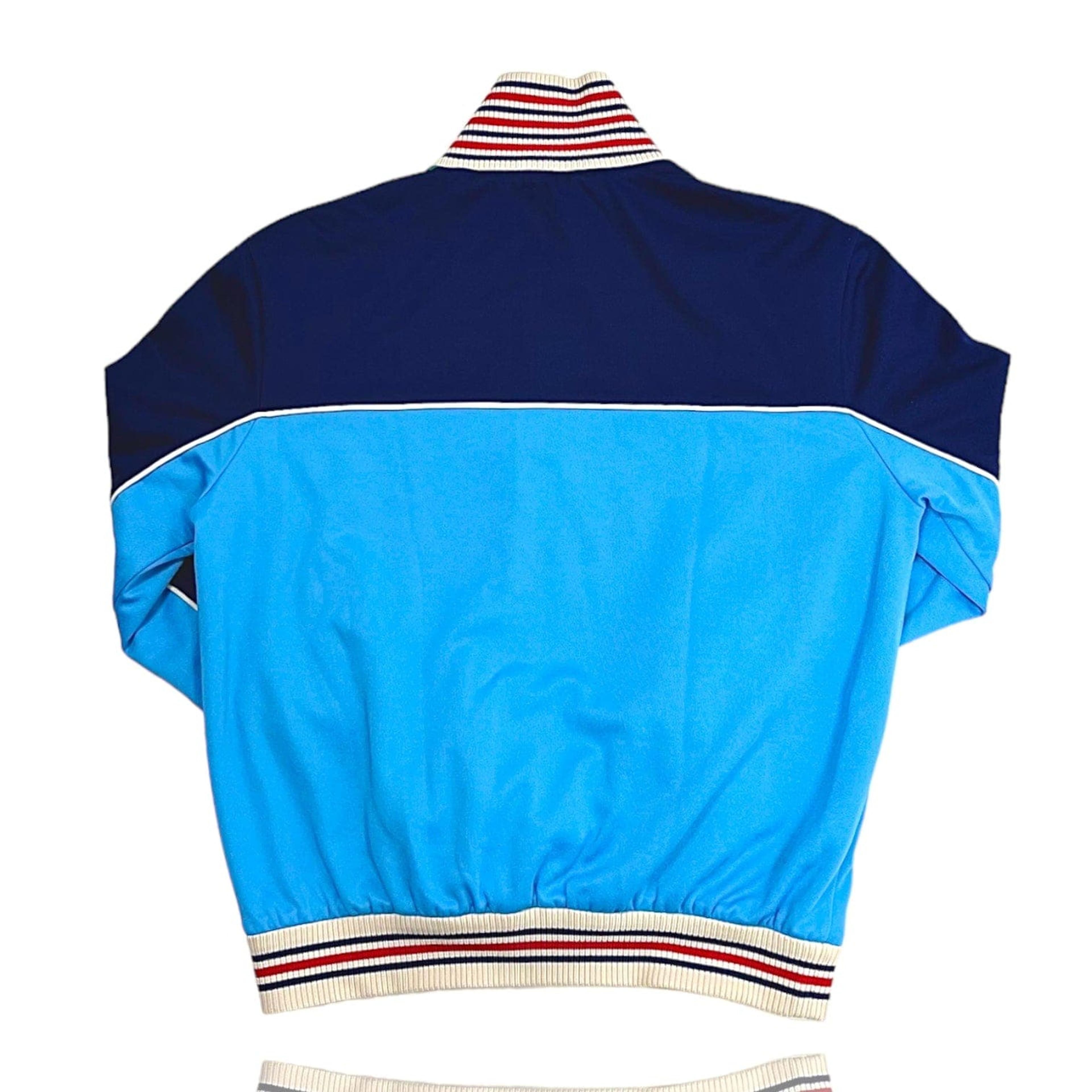 Alternate View 1 of Gucci GG Patch Technical Track Jacket Blue Pre-Owned