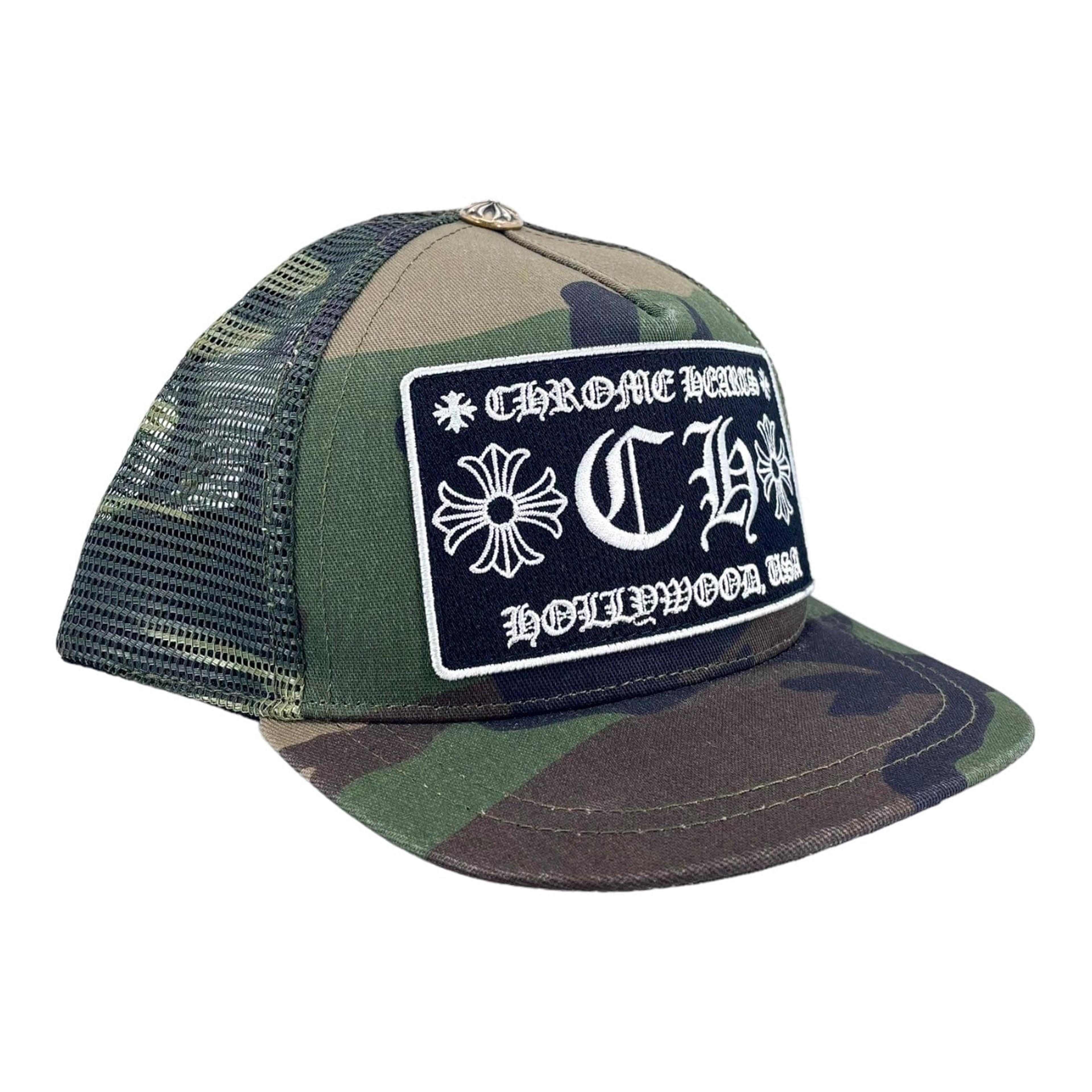 Alternate View 1 of Chrome Hearts CH Hollywood Trucker Hat Camo