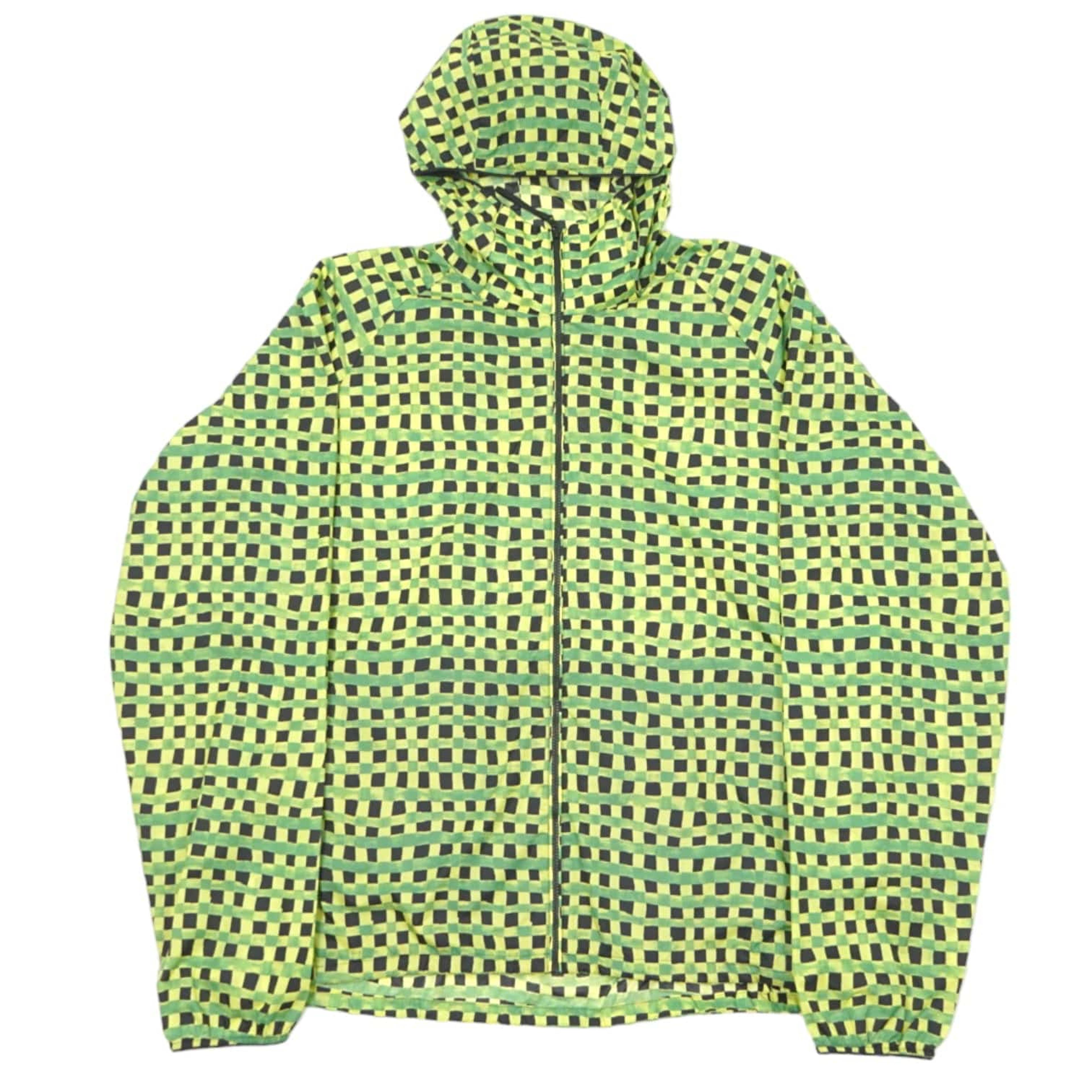 Marni x Uniqlo Pocketable Check Parka Jacket Dark Green Pre-Owne