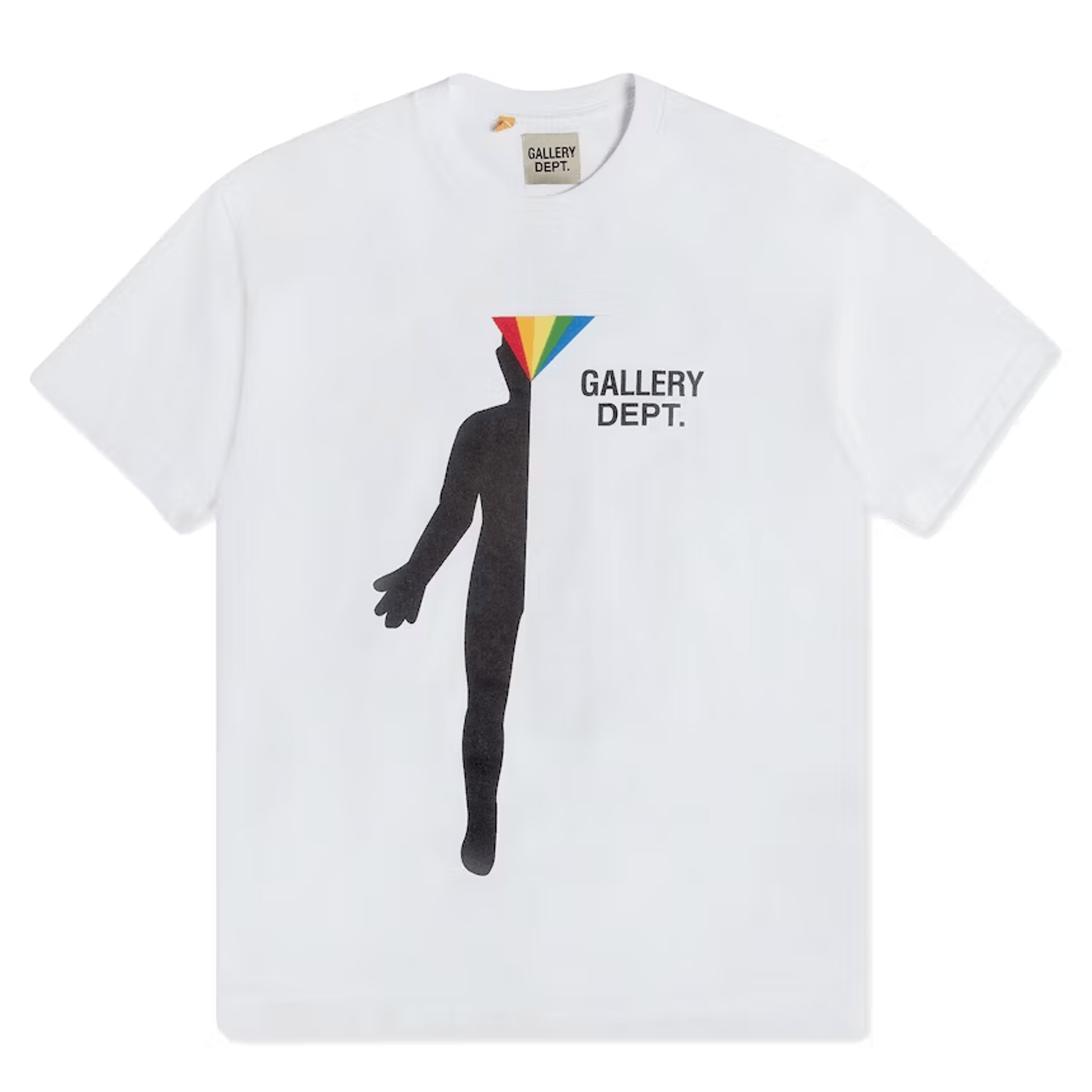 Gallery Department Prism Short Sleeve Tee Shirt White