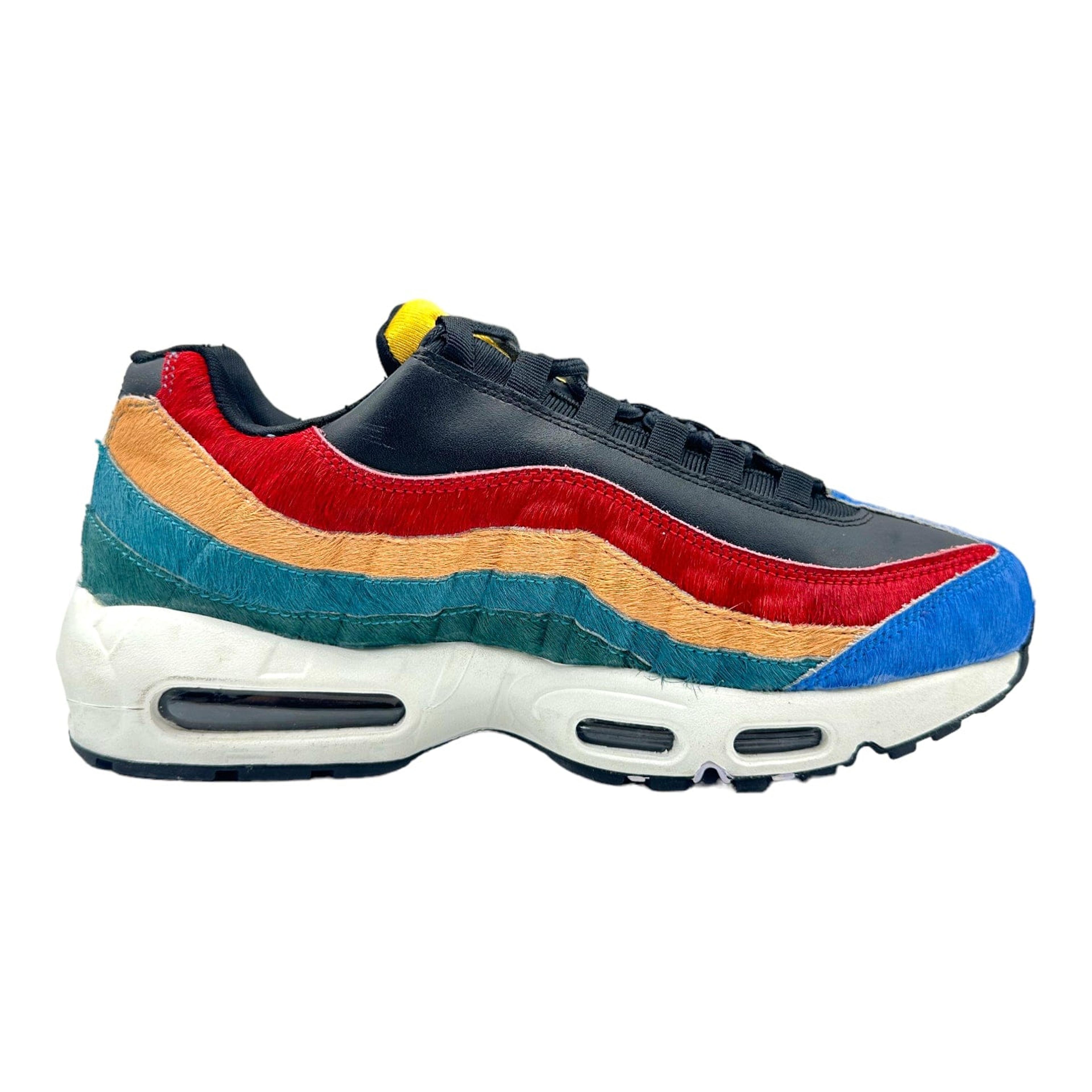 Alternate View 3 of Nike Air Max 95 Multi-Color Pony Hair (W) Pre-Owned