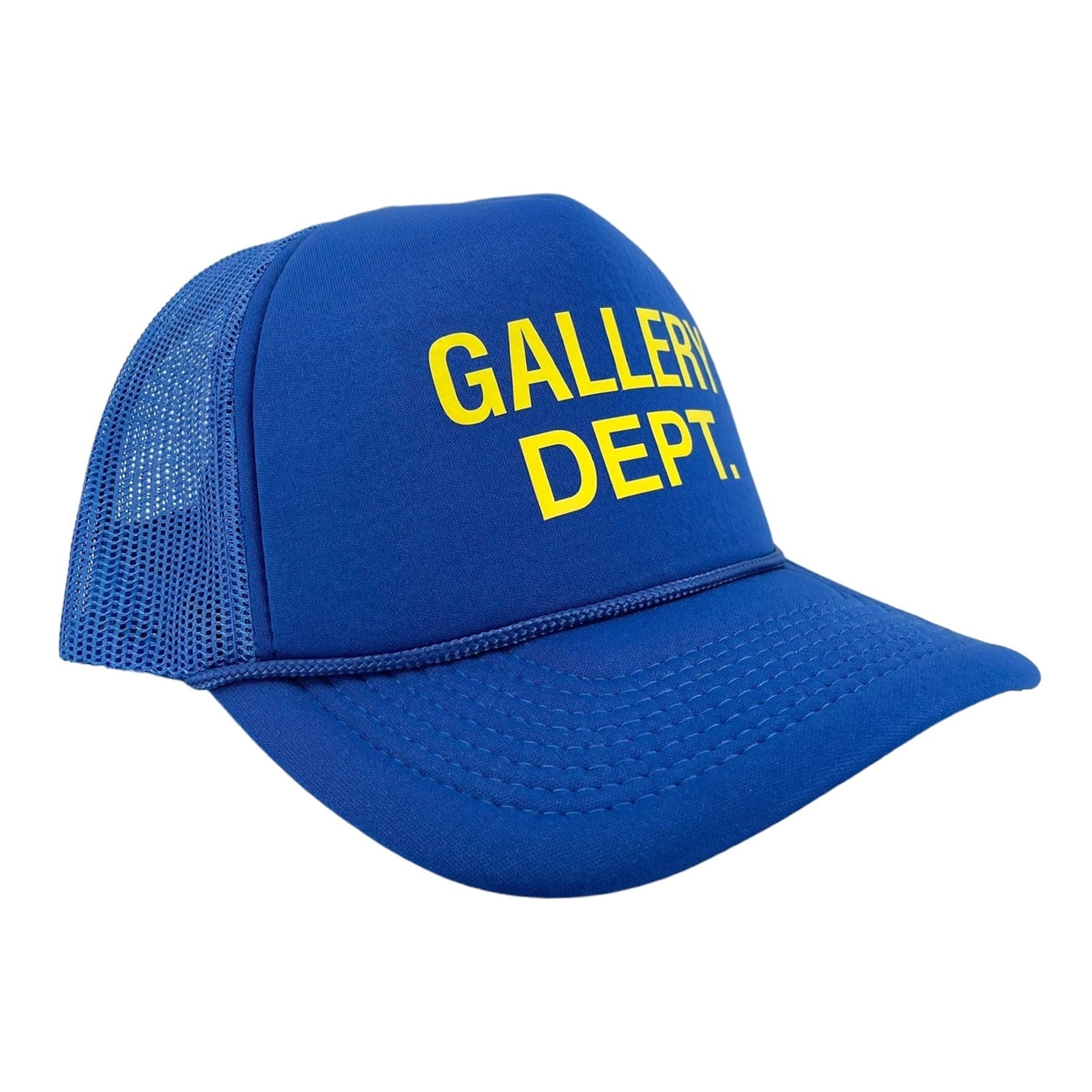 Alternate View 1 of Gallery Department Logo Trucker Hat Blue Yellow