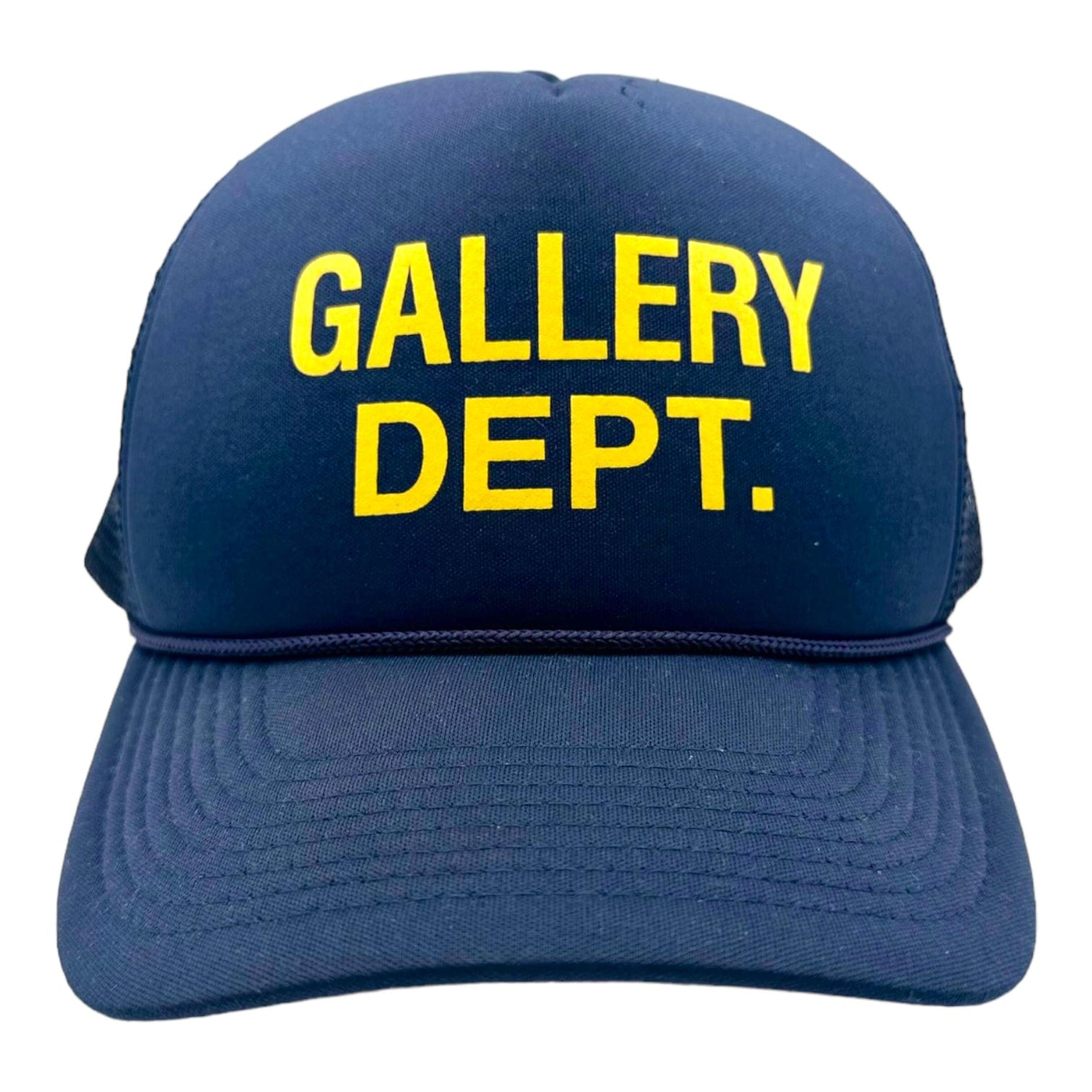 Gallery Department Logo Trucker Hat Navy/Yellow Pre-Owned
