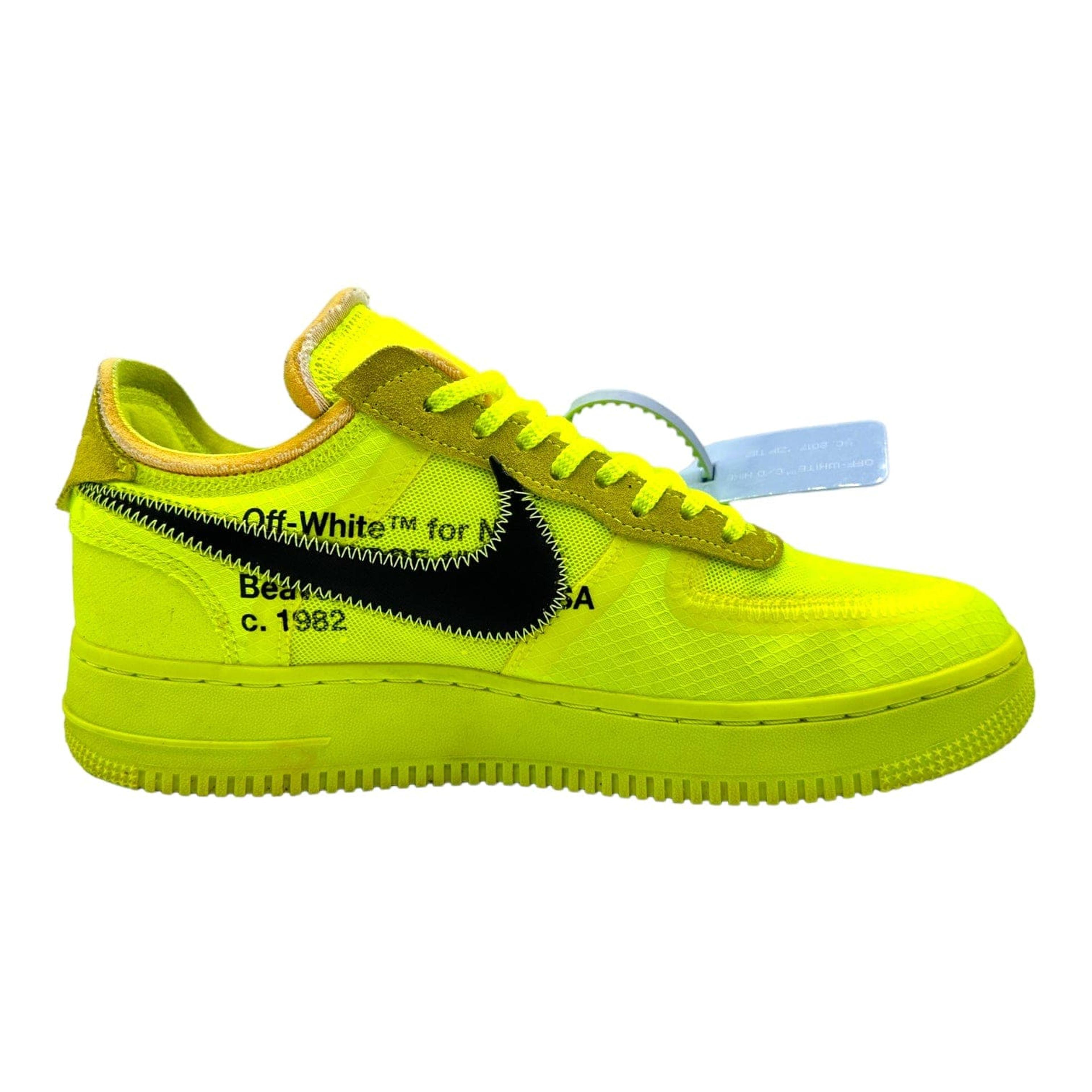 Alternate View 3 of Nike Air Force 1 Low Off-White Volt Pre-Owned