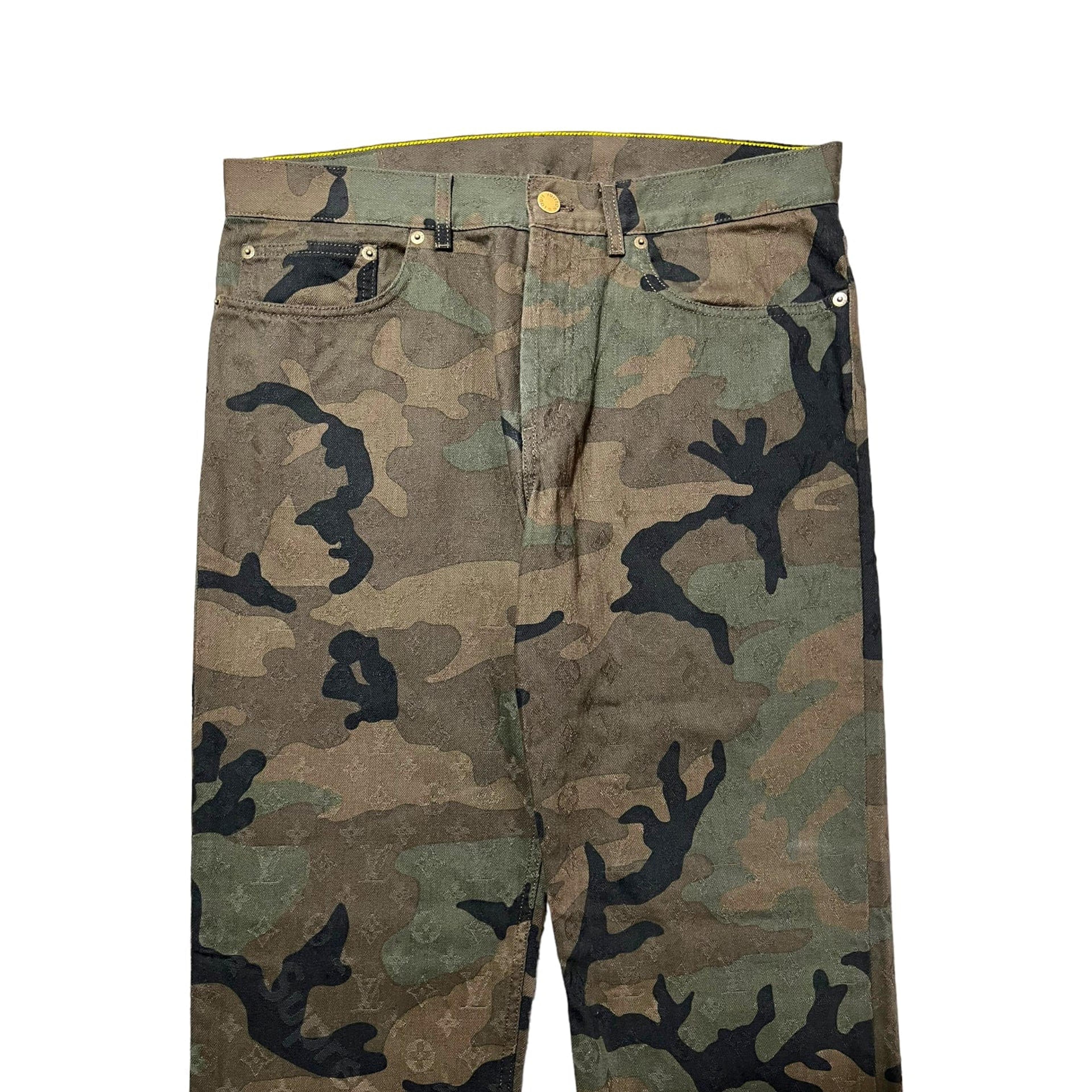 Alternate View 2 of Supreme x Louis Vuitton Jacquard Jeans Camouflage