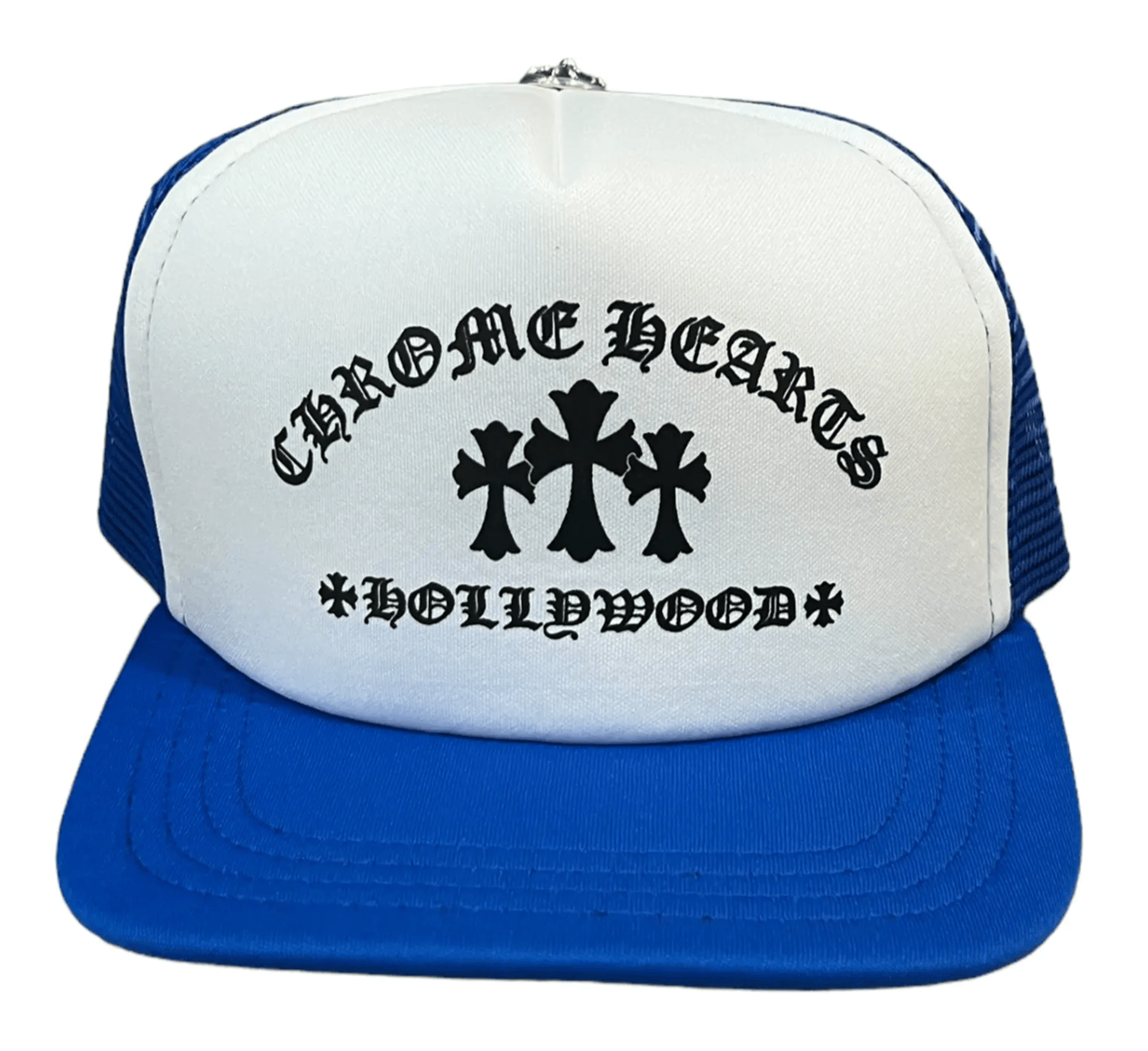 Chrome Hearts King Taco Trucker Hat Blue