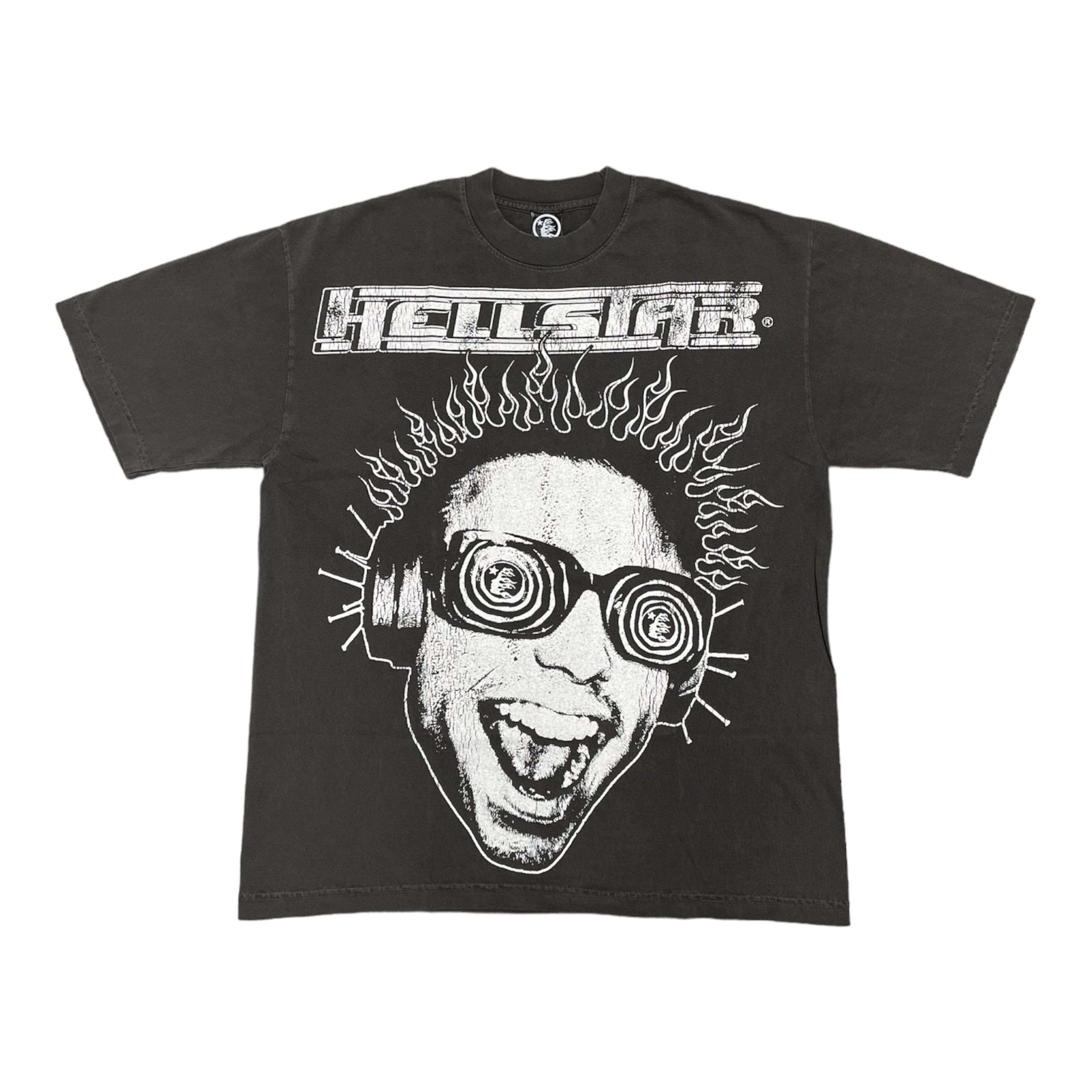 Hellstar Studios Rage Short Sleeve Tee Shirt Black
