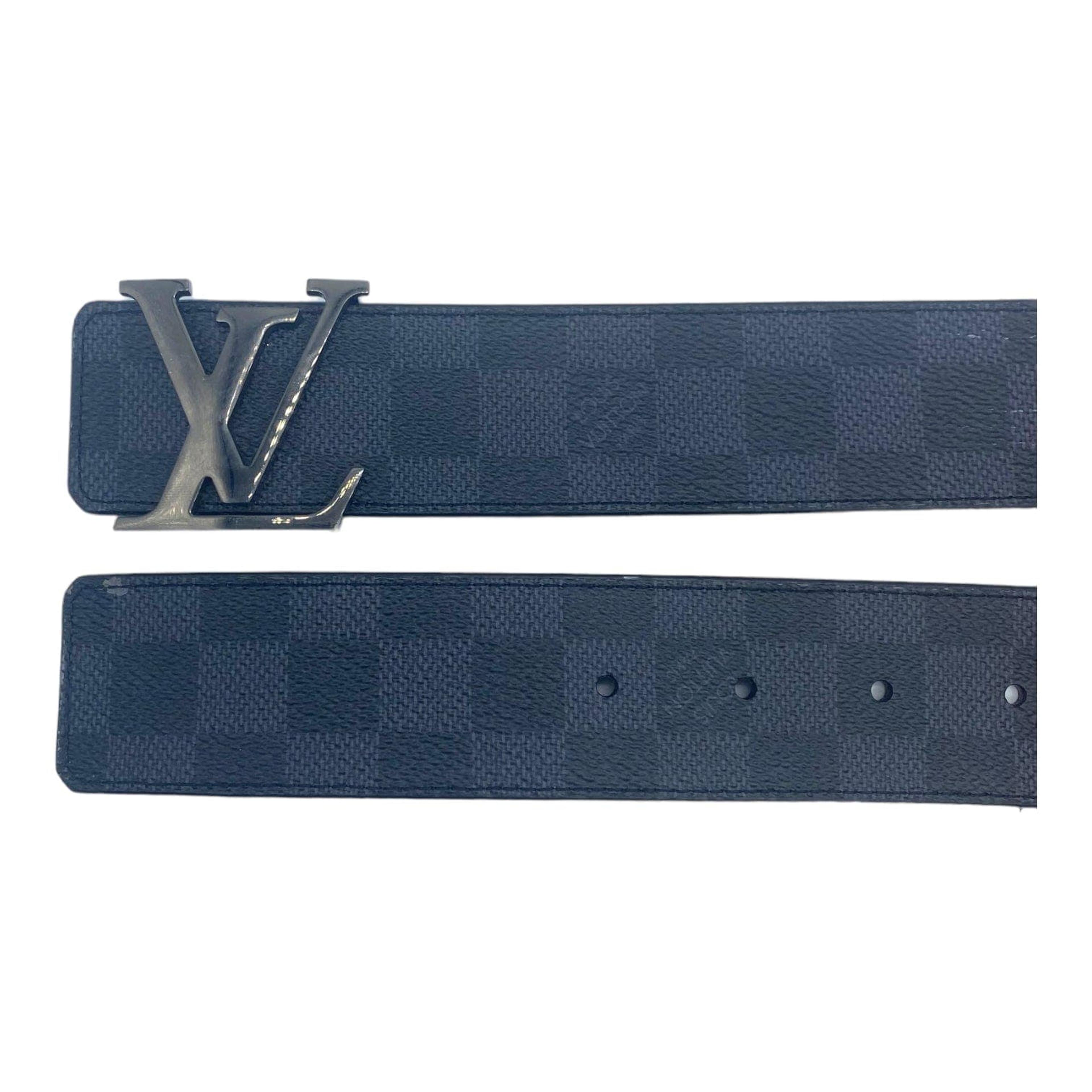 Alternate View 2 of Louis Vuitton LV Initiales Reversible Belt Damier Cobalt 40MM Bl