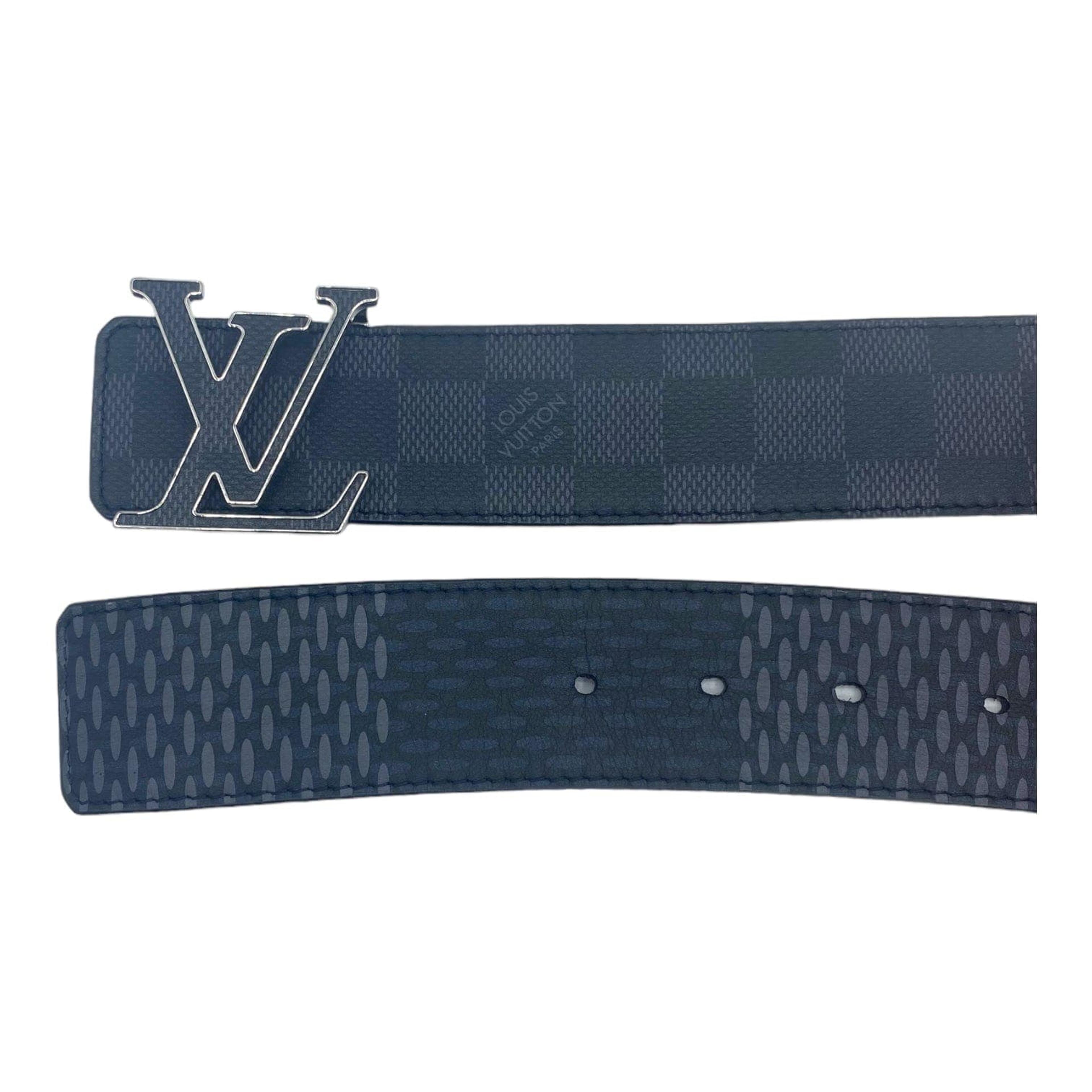 Alternate View 2 of Louis Vuitton LV Initiales 40MM Reversible Belt Damier Graphite 