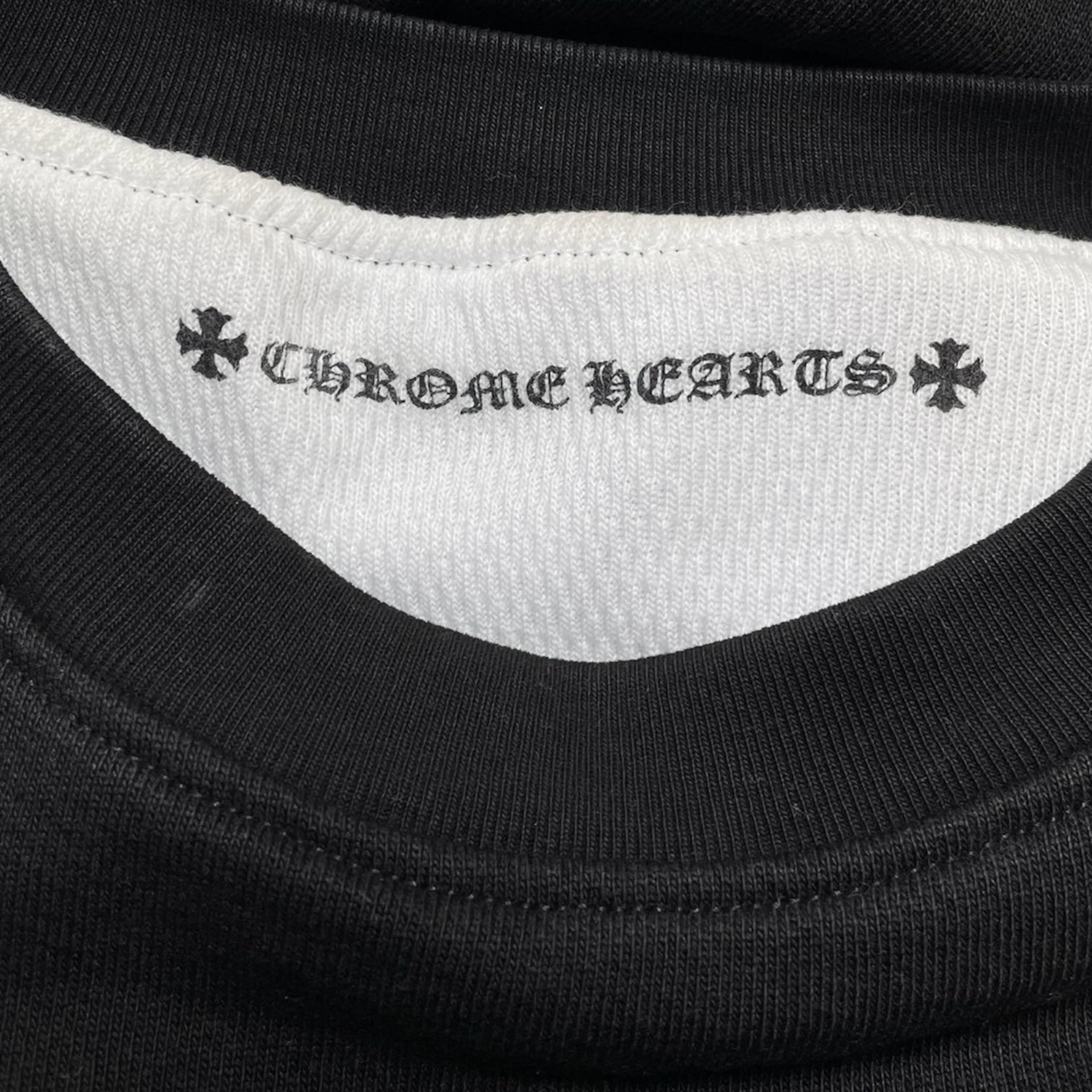 Alternate View 2 of Chrome Hearts 99 Eyez Crewneck Sweatshirt Black Pre-Owned