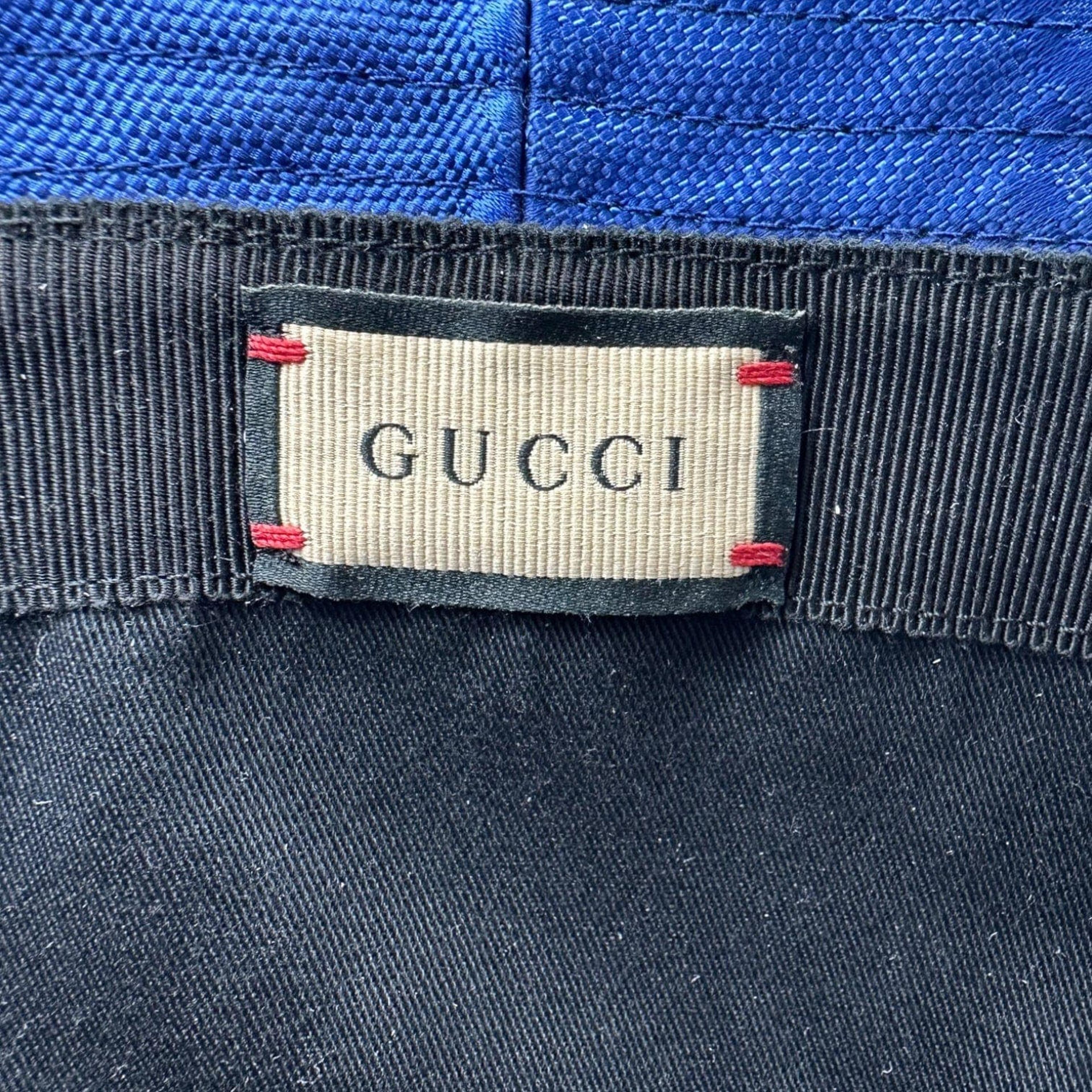 Alternate View 6 of Gucci Off The Grid Bucket Hat Blue Pre-Owned