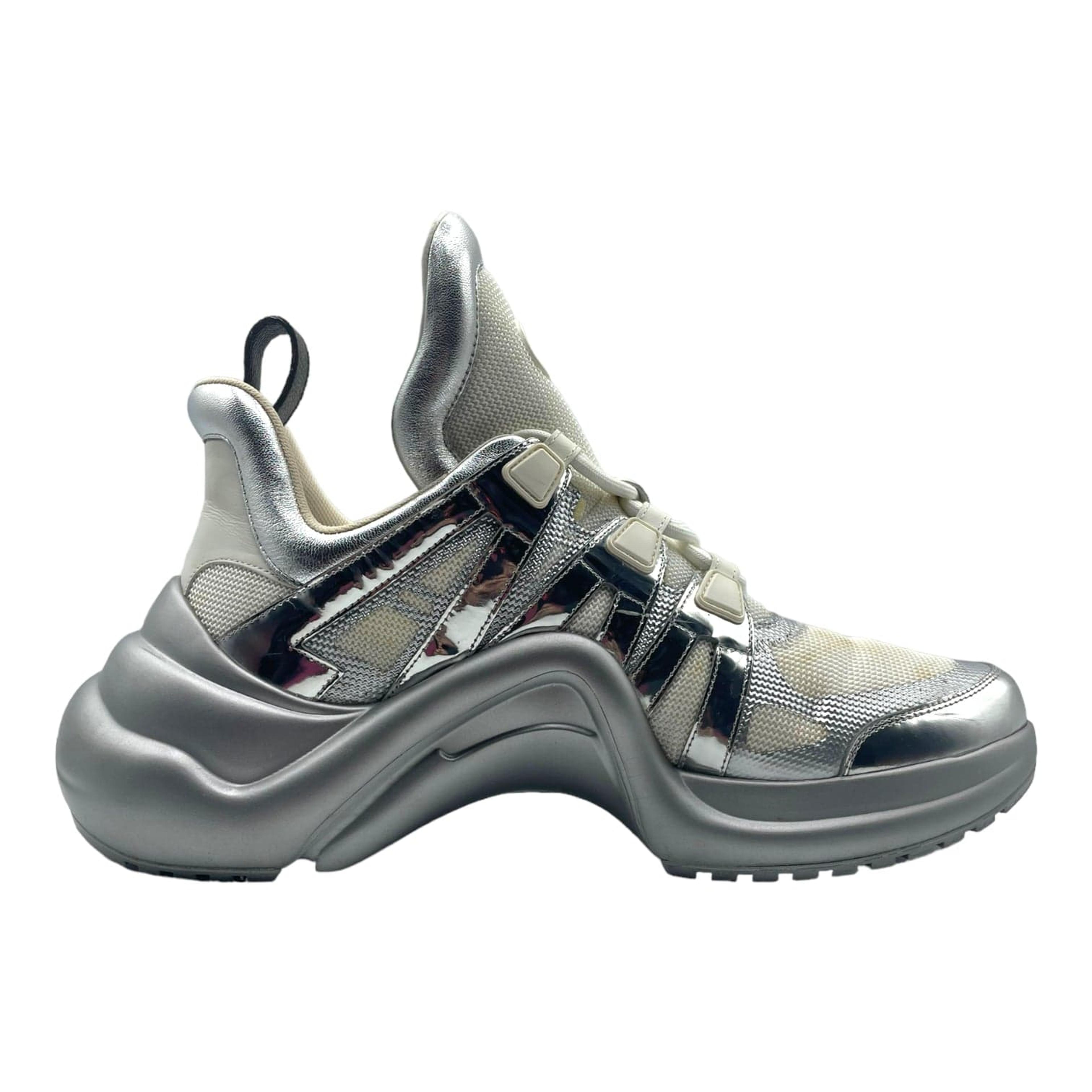 NTWRK - Louis Vuitton Archlight Sneaker Metallic Silver Pre-Owned