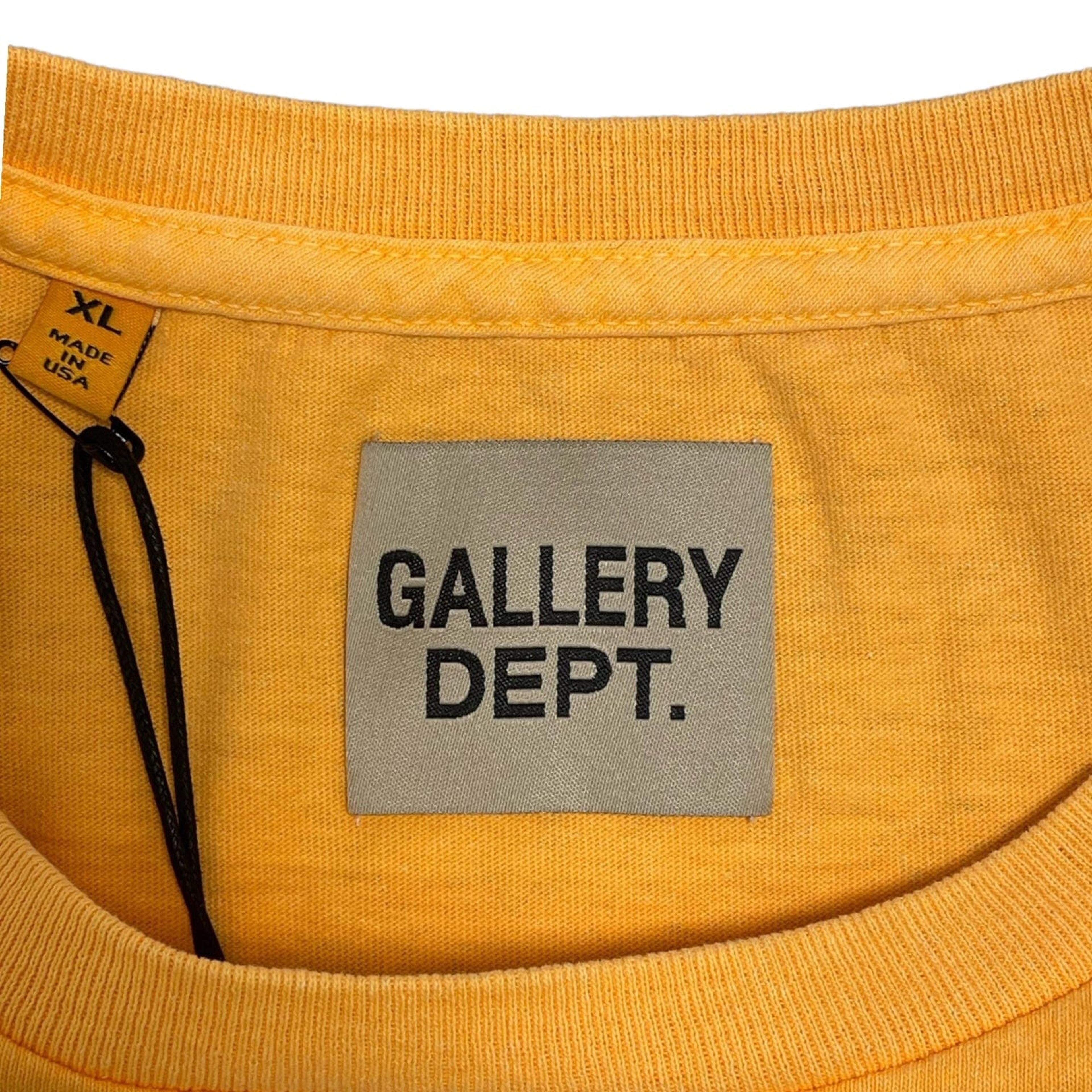 Alternate View 3 of Gallery Department French Logo Short Sleeve Tee Shirt Flo Orange