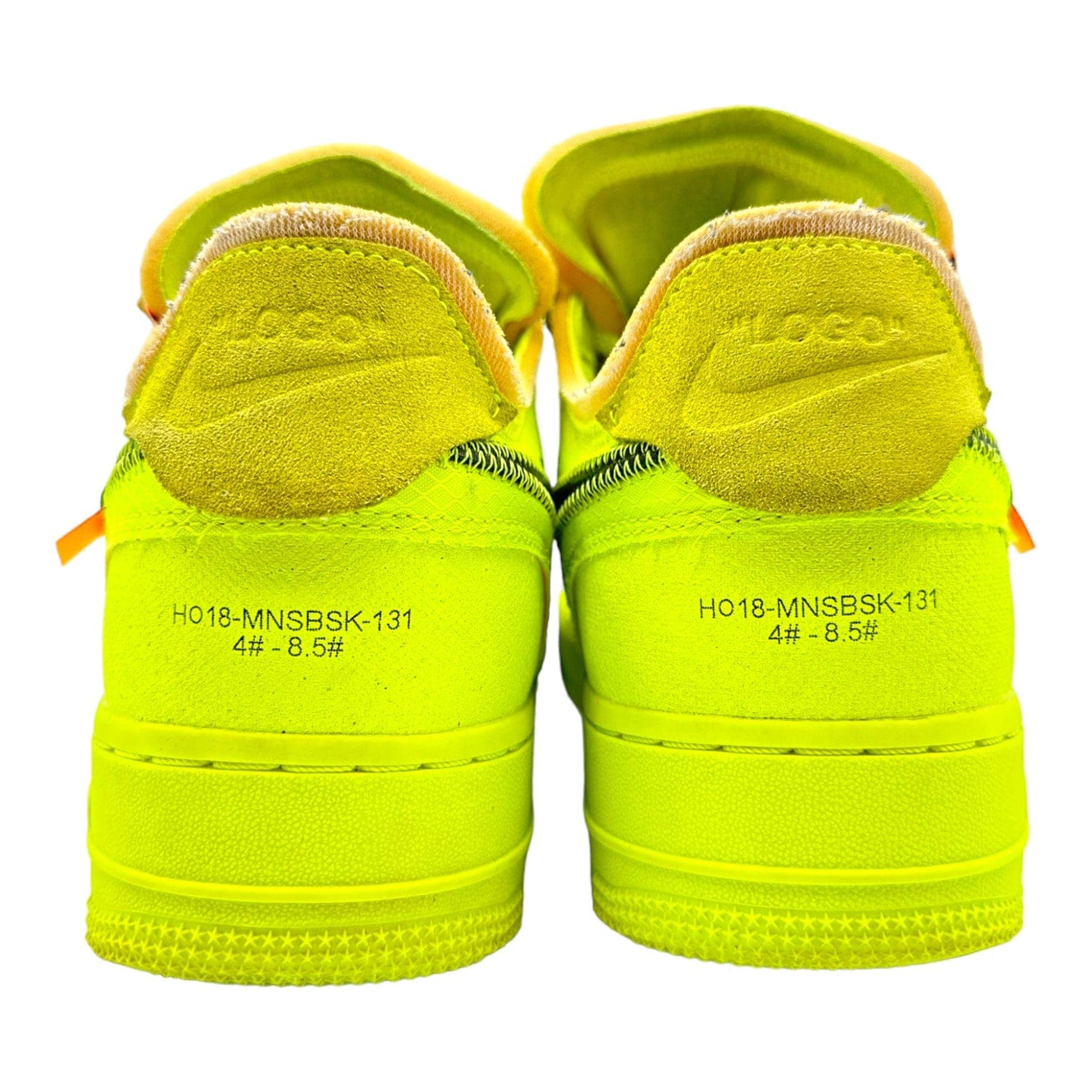 Alternate View 5 of Nike Air Force 1 Low Off-White Volt Pre-Owned