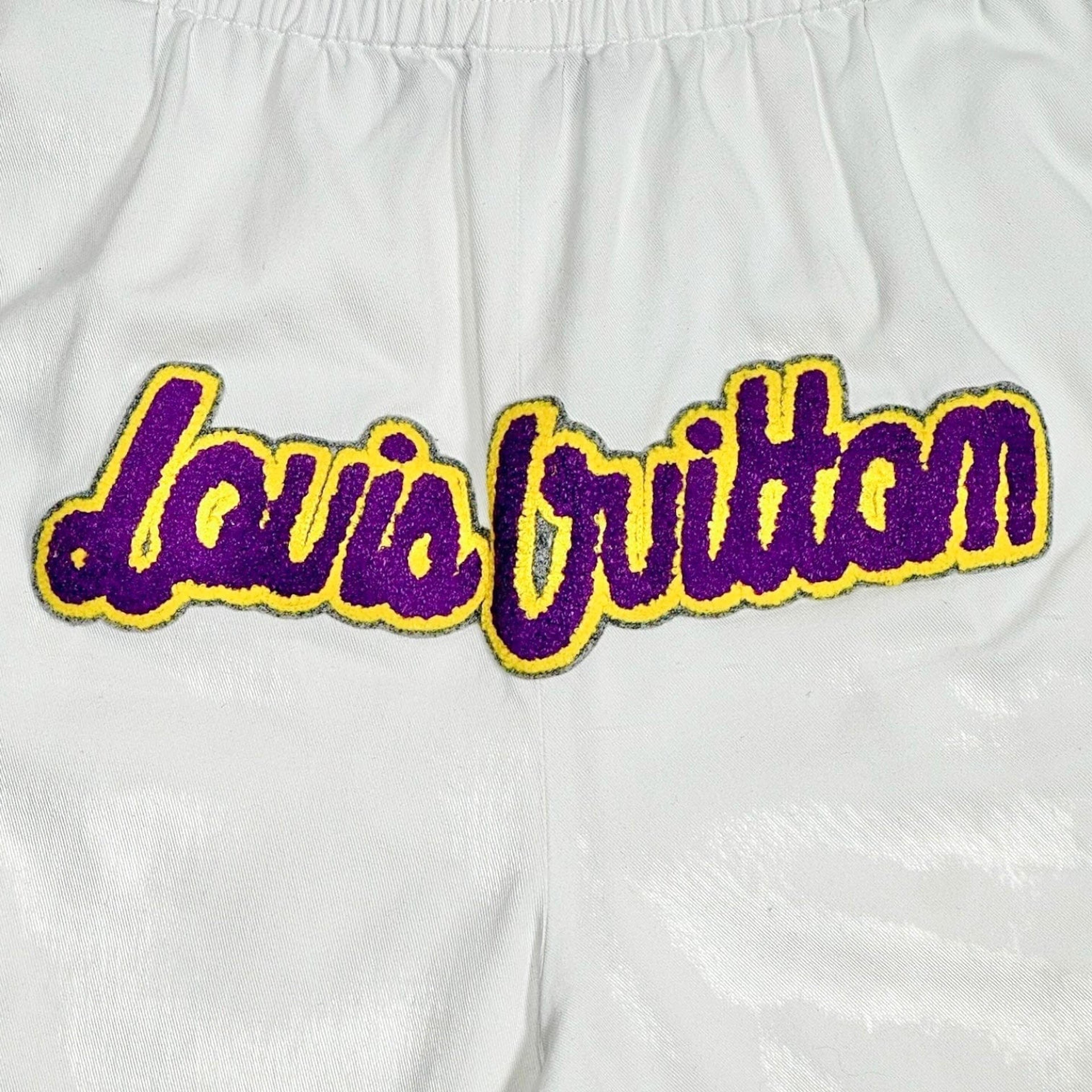 Alternate View 2 of Louis Vuitton x NBA Basketball Shorts Beige Pre-Owned