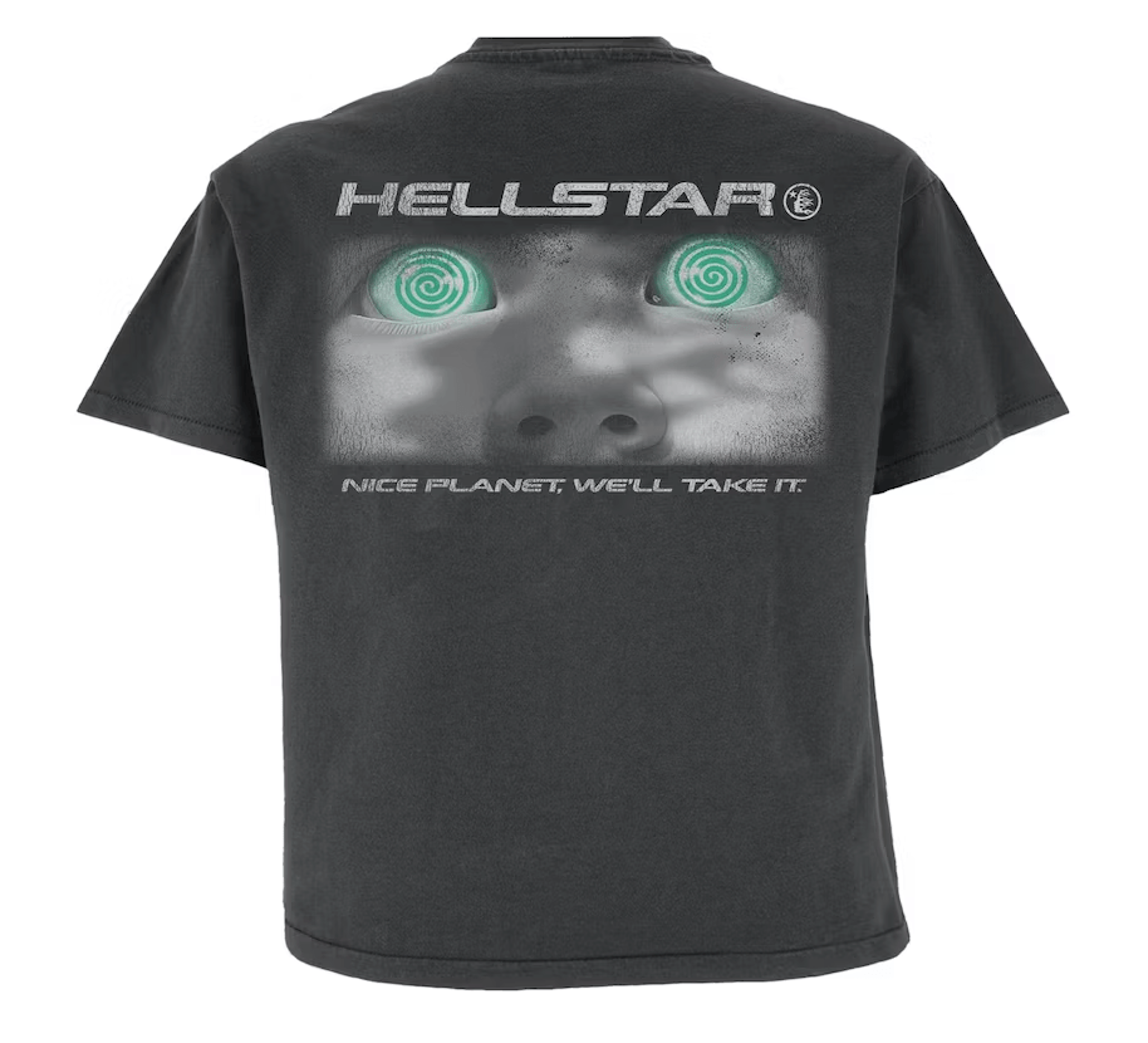 Alternate View 1 of Hellstar Studios Attacks Short Sleeve Tee Shirt Black