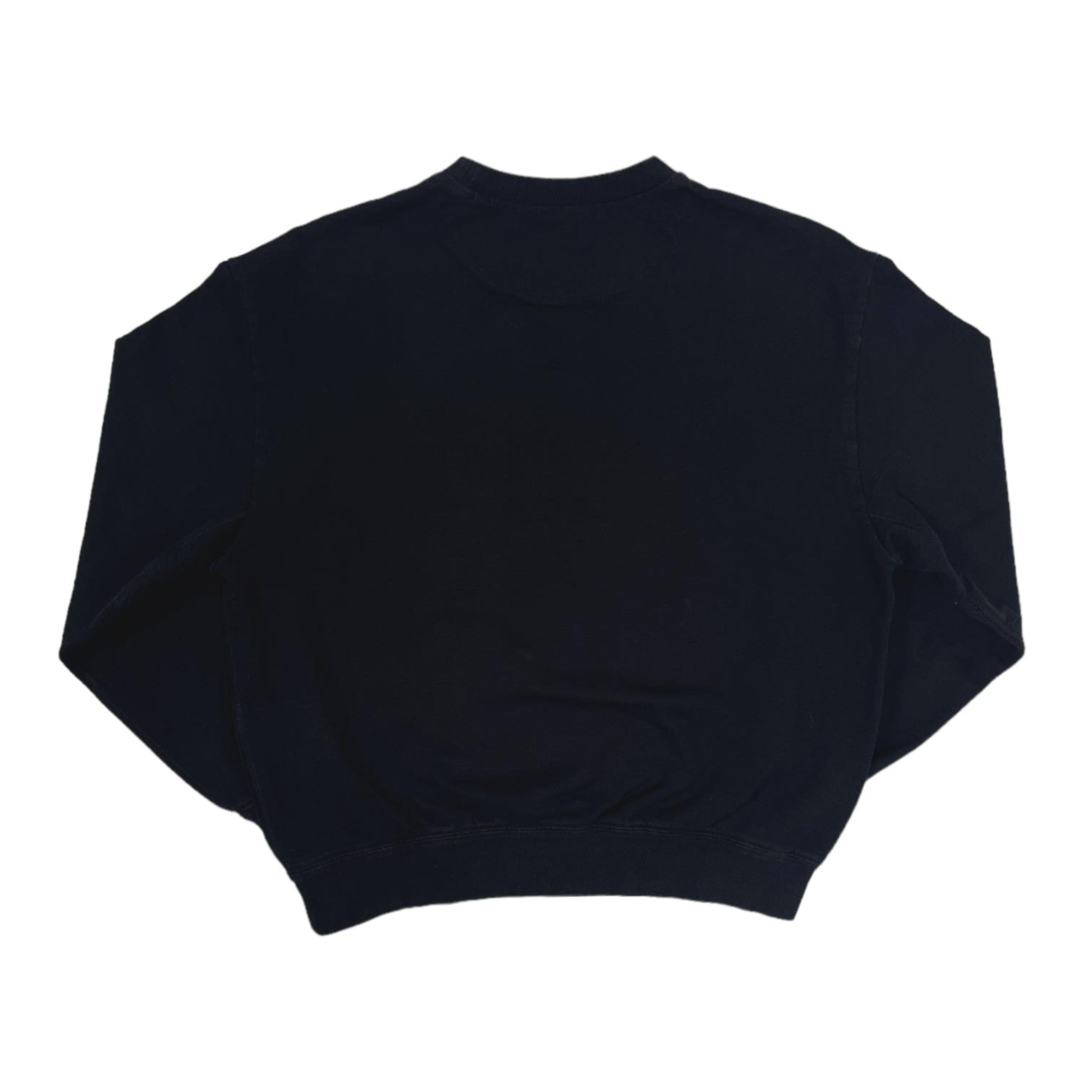 Alternate View 1 of Prada Knitted Logo Crewneck Sweatshirt Black Pre-Owned