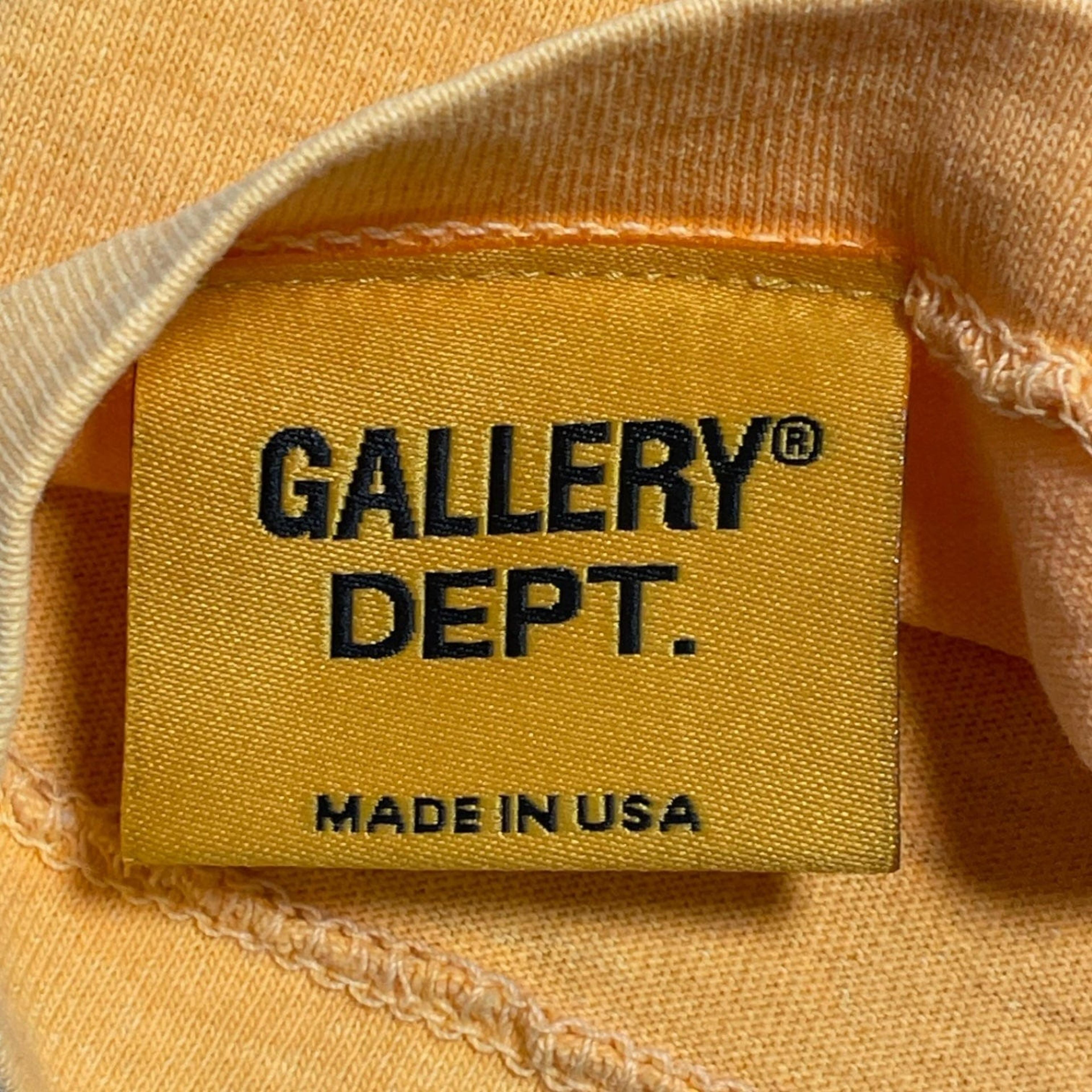 Alternate View 4 of Gallery Department French Logo Short Sleeve Tee Shirt Flo Orange