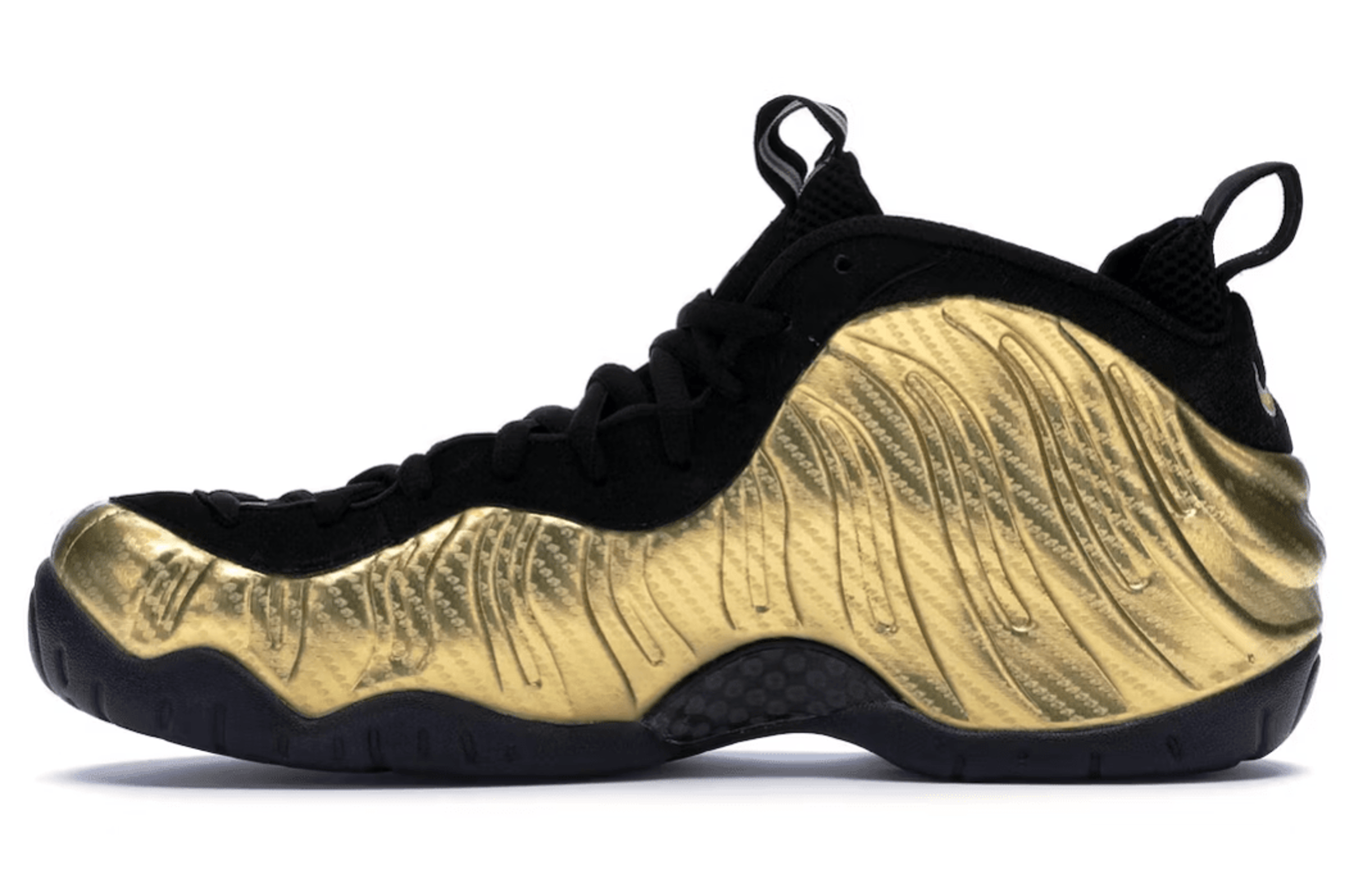 Alternate View 1 of Nike Air Foamposite Pro Metallic Gold