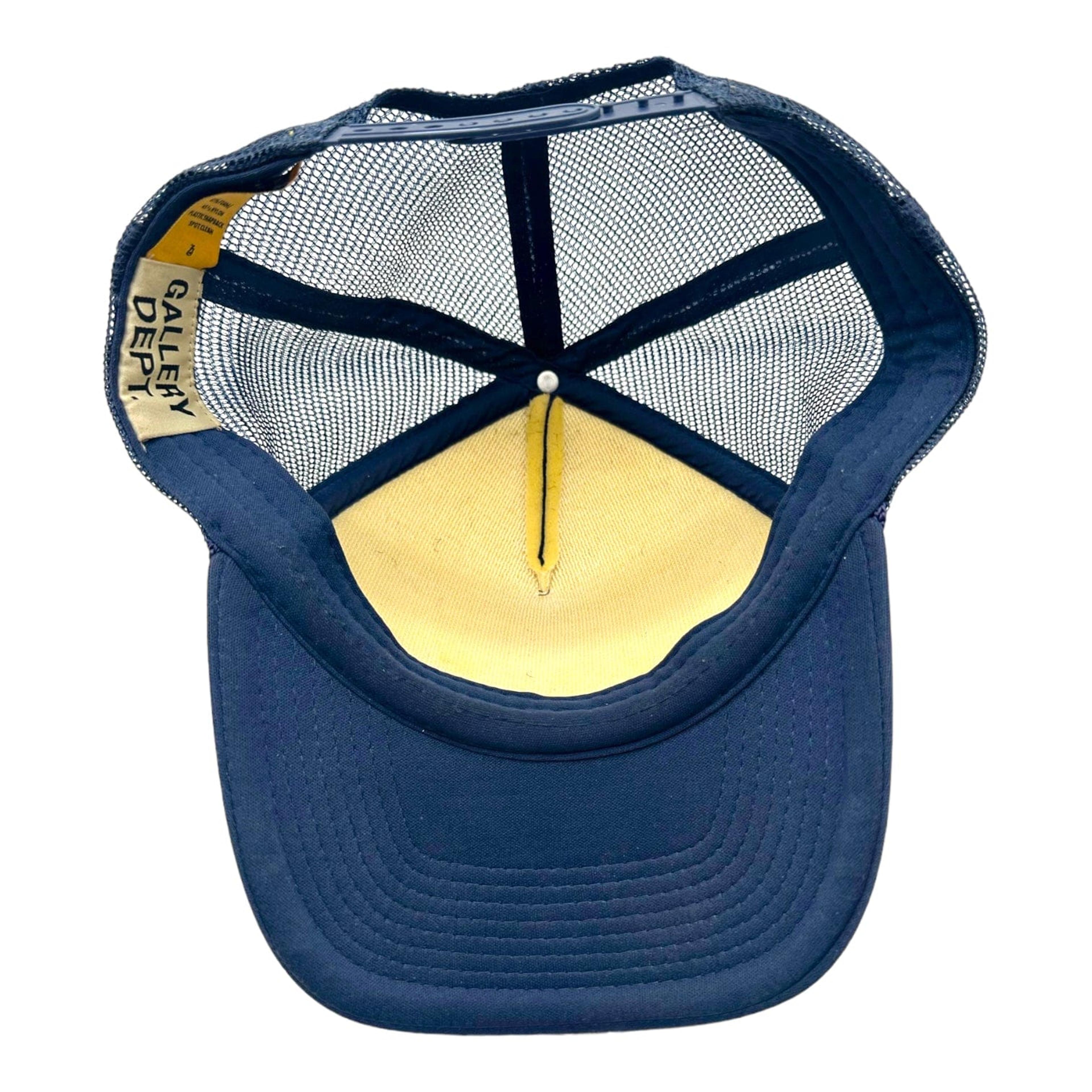 Alternate View 2 of Gallery Department Logo Trucker Hat Navy/Yellow Pre-Owned
