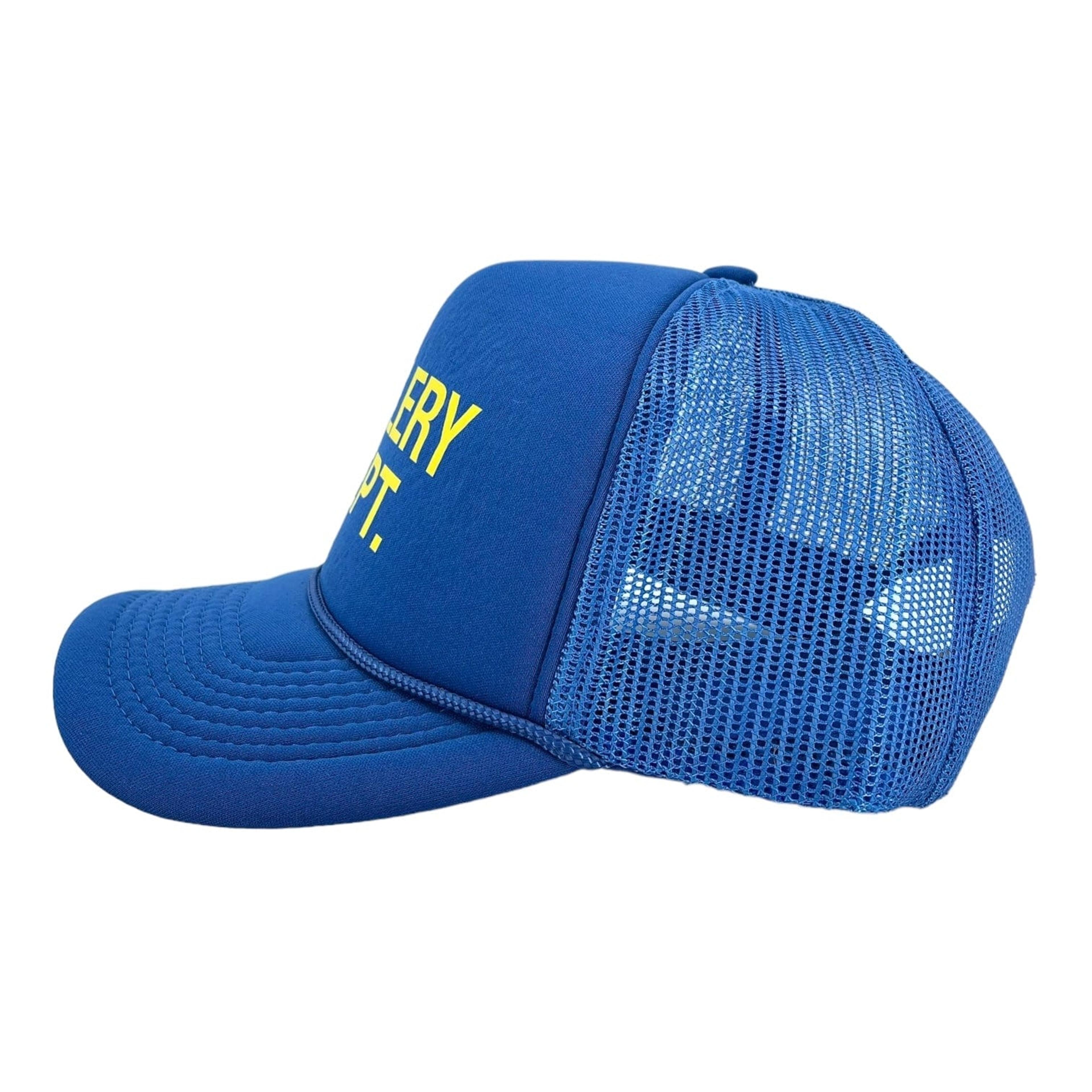 Alternate View 3 of Gallery Department Logo Trucker Hat Blue Yellow