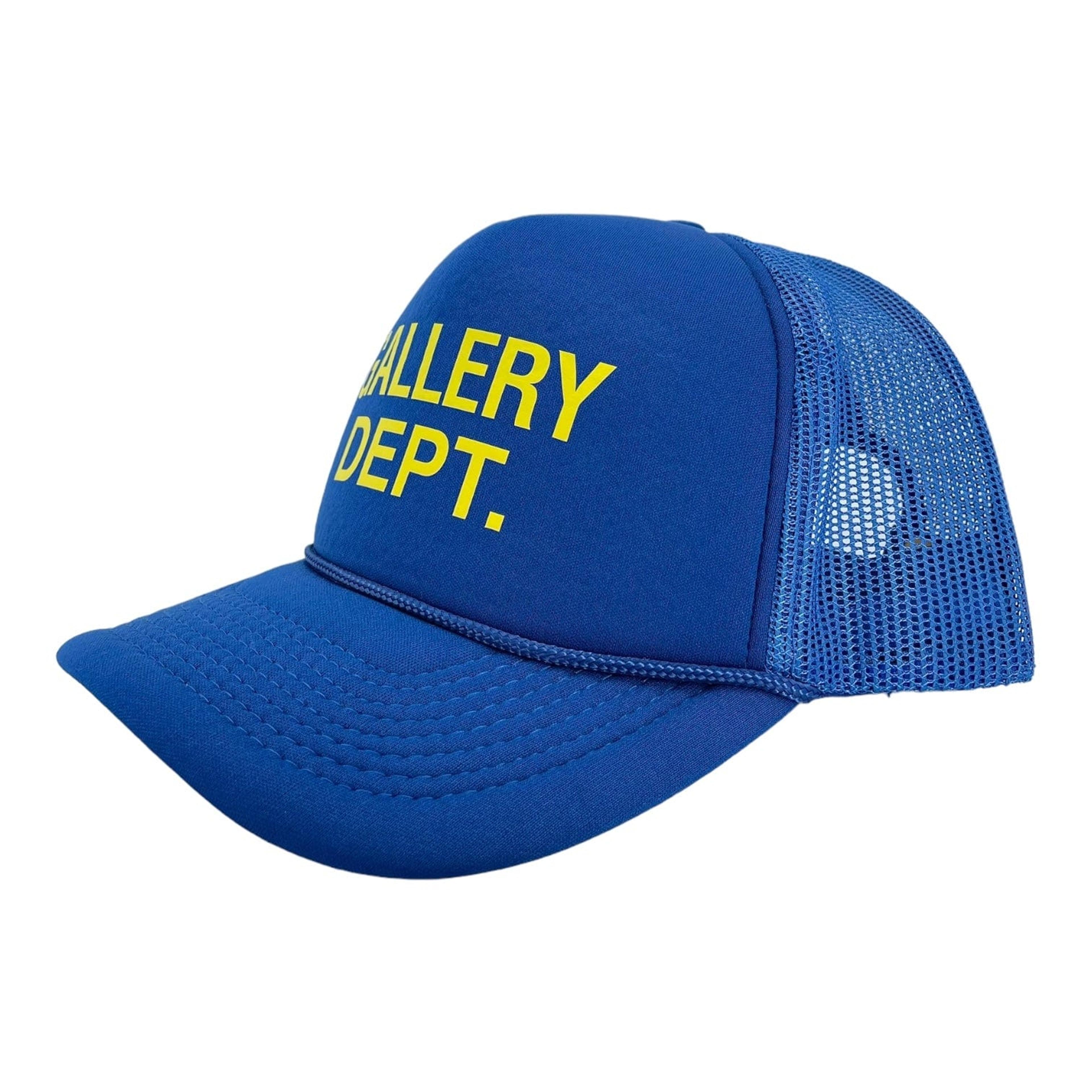 Alternate View 4 of Gallery Department Logo Trucker Hat Blue Yellow