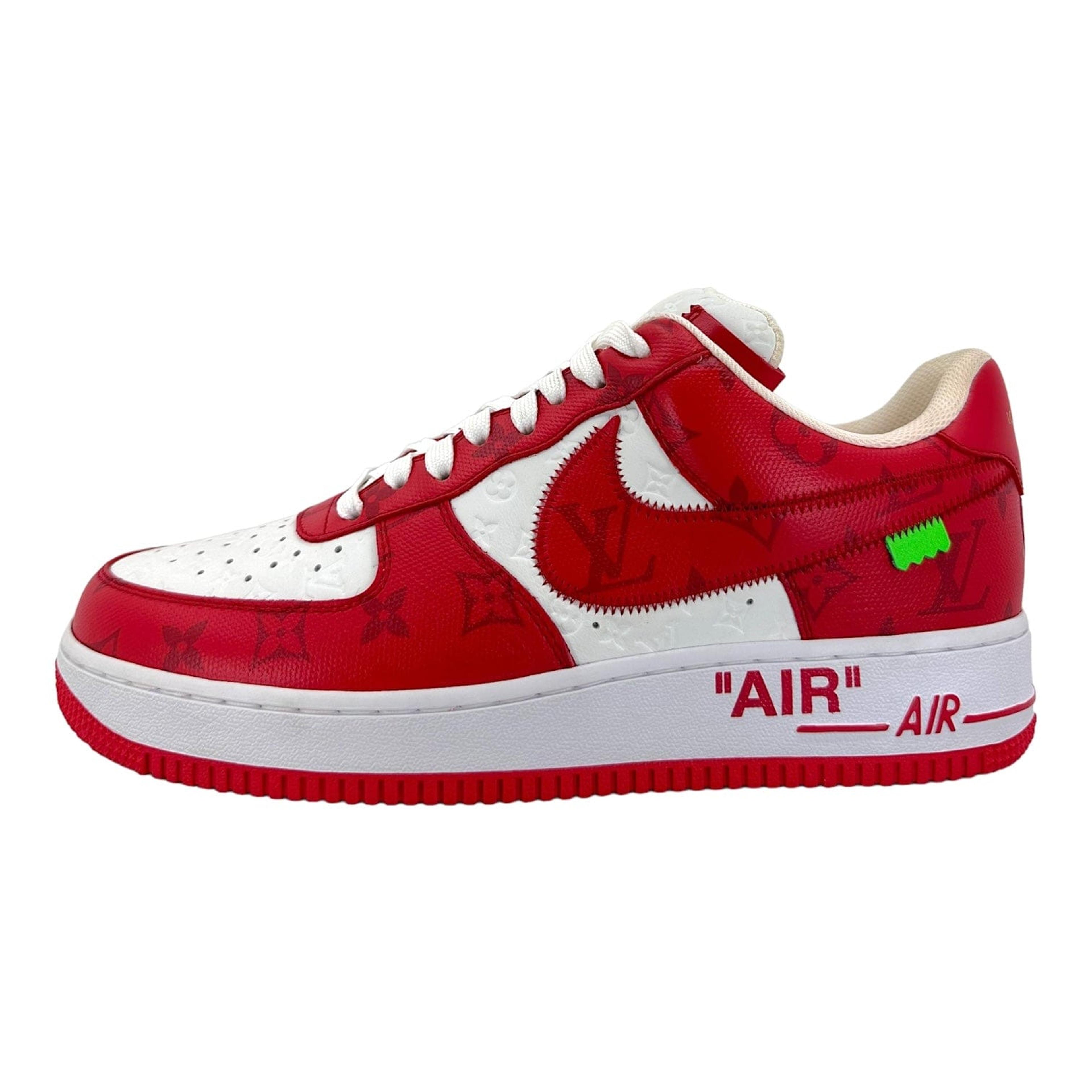 Alternate View 1 of Louis Vuitton x Nike Air Force 1 Low By Virgil Abloh White Red