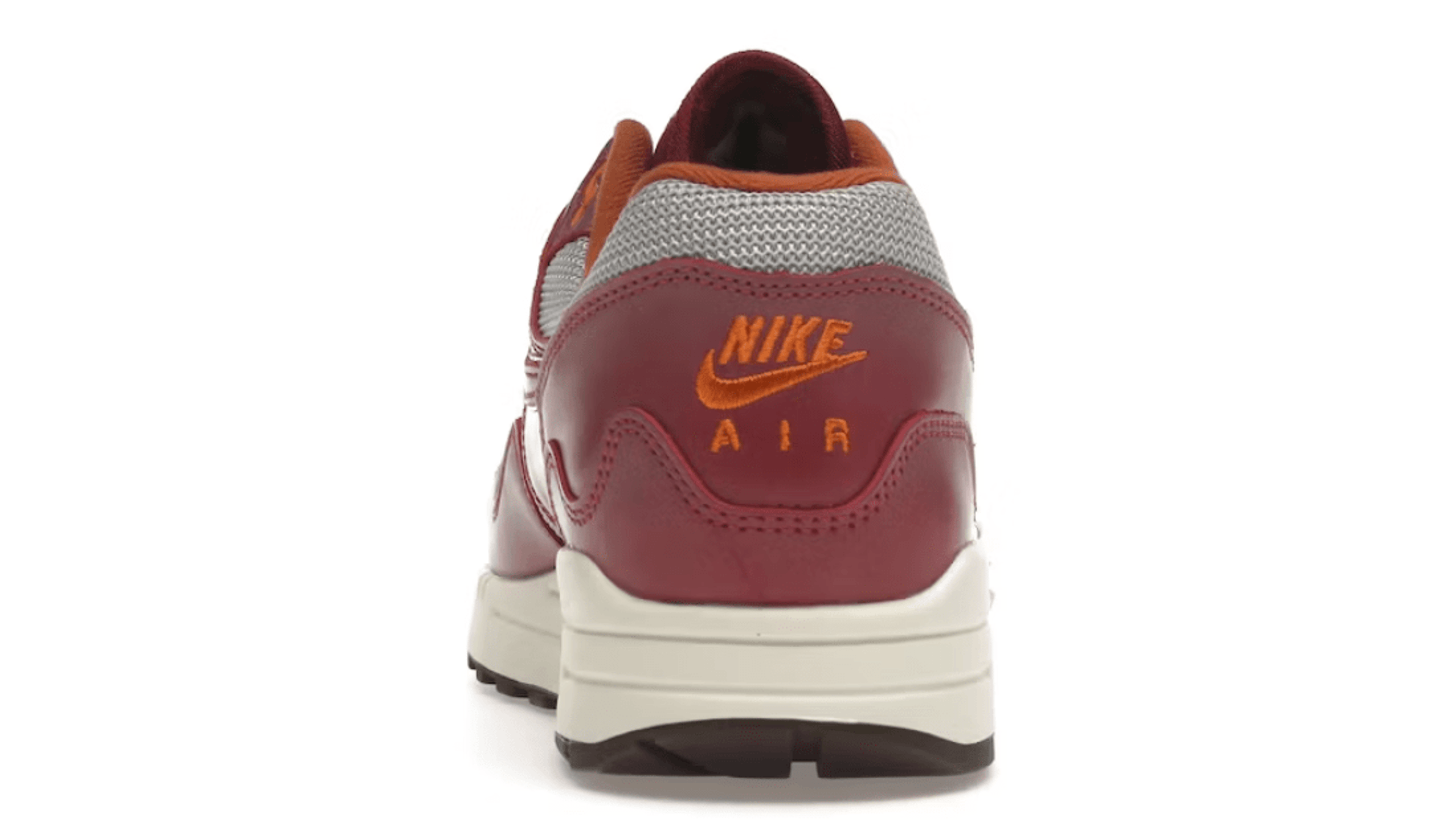 Alternate View 3 of Nike Air Max 1 Patta Waves Rush Maroon (with Bracelet)