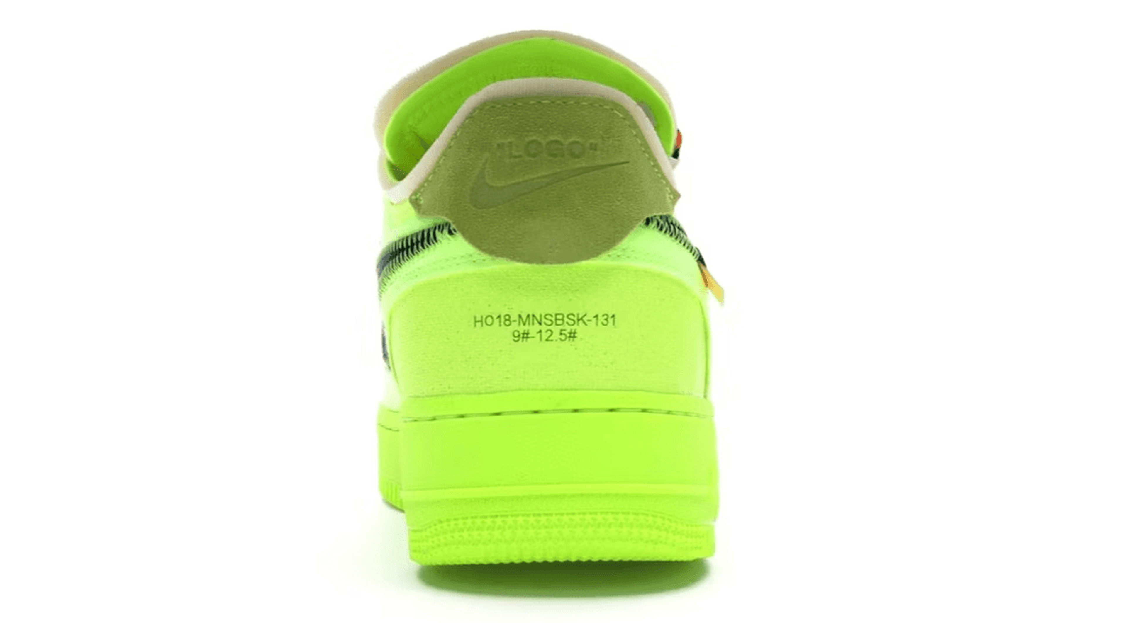 Alternate View 3 of Nike Air Force 1 Low Off-White Volt