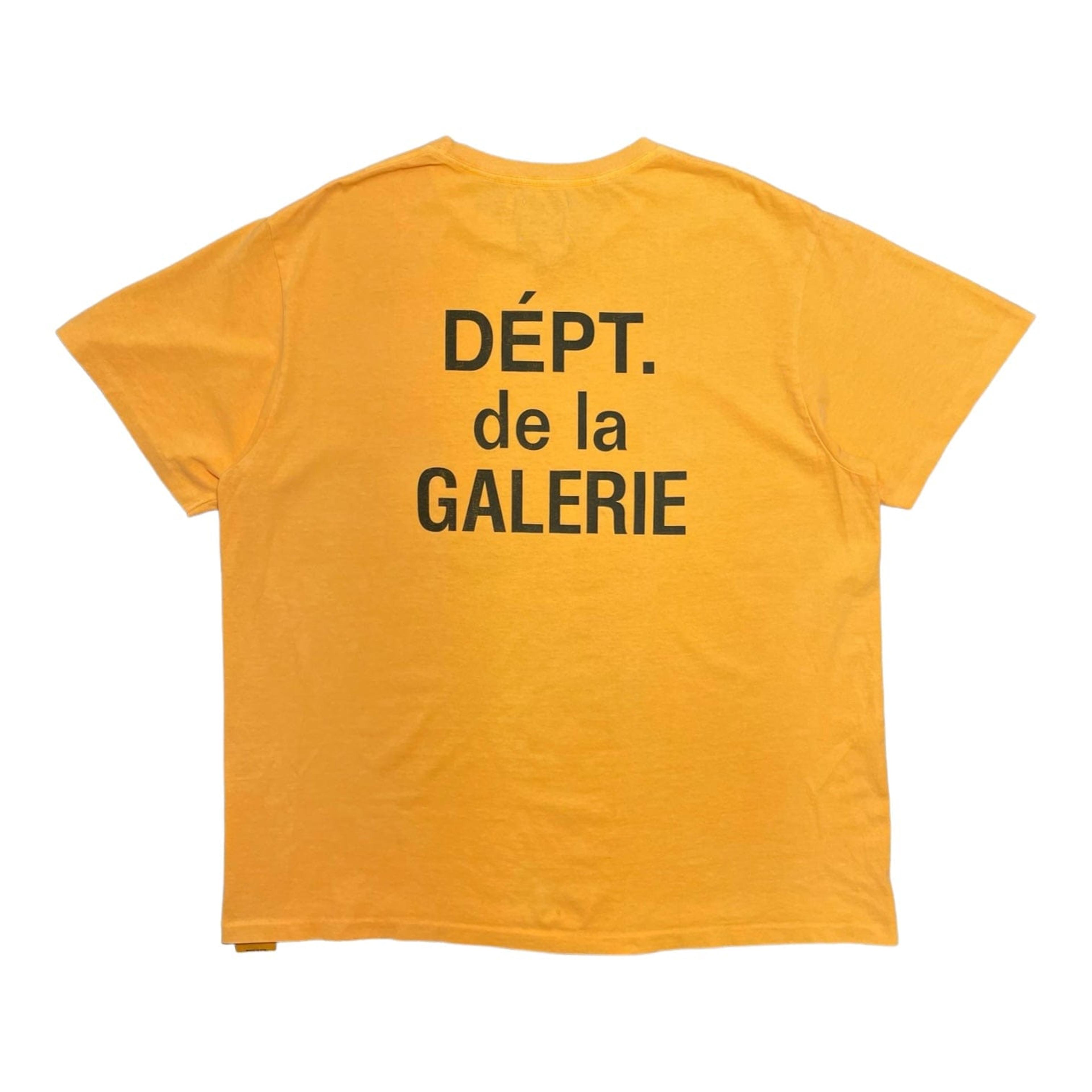 Alternate View 1 of Gallery Department French Logo Short Sleeve Tee Shirt Flo Orange