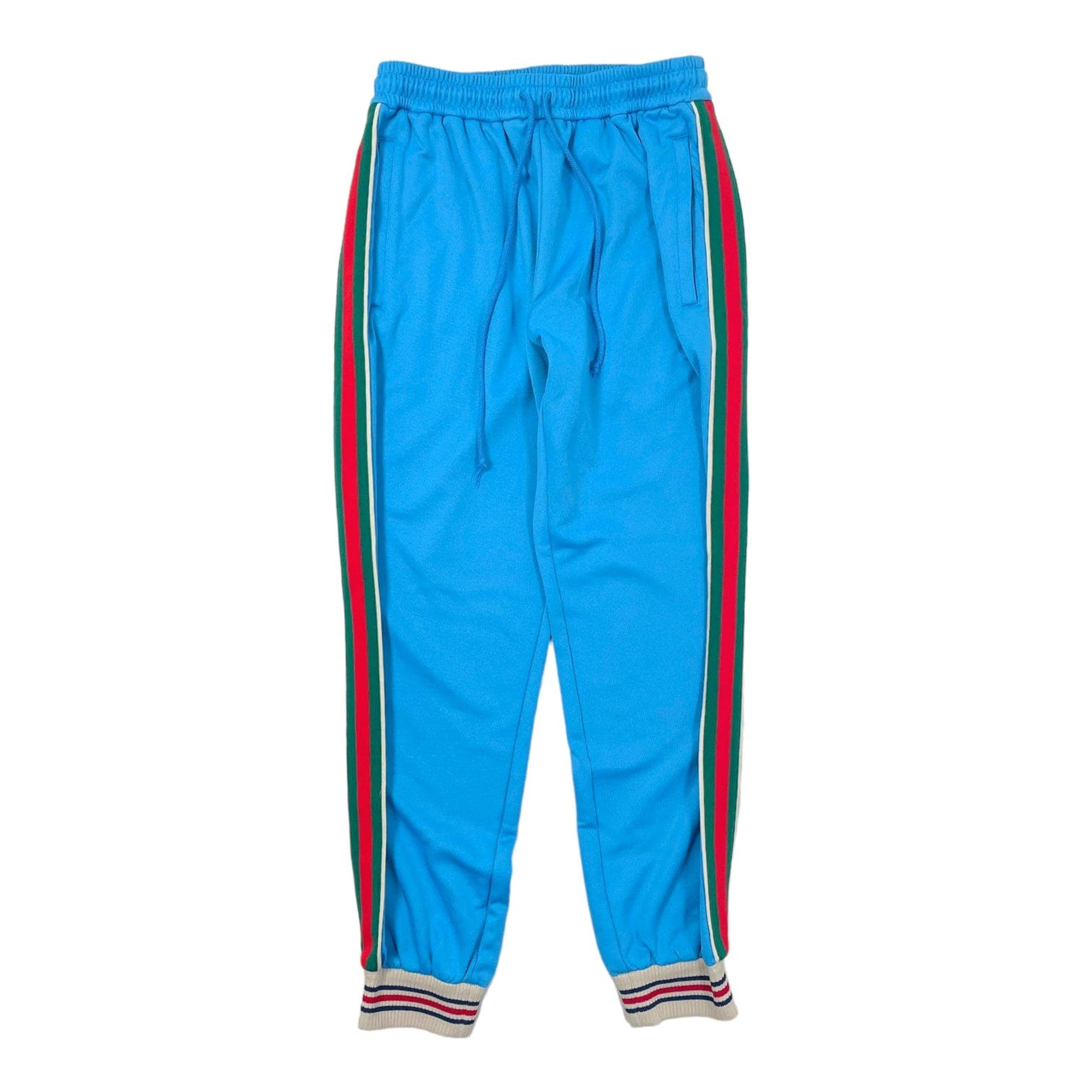 Alternate View 1 of Gucci GG Patch Track Pants Blue Pre-Owned