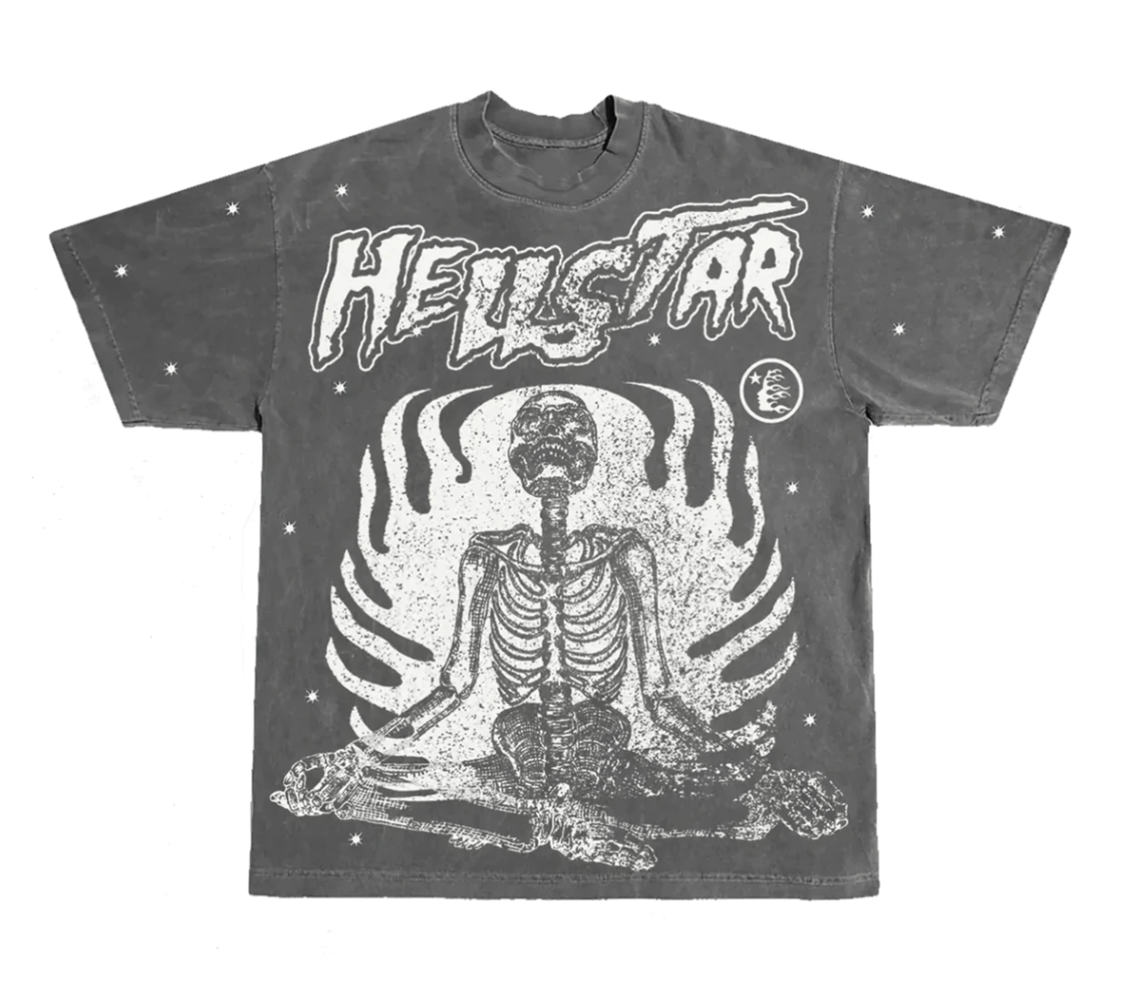 Hellstar Studios Inner Peace Short Sleeve Tee Shirt Black