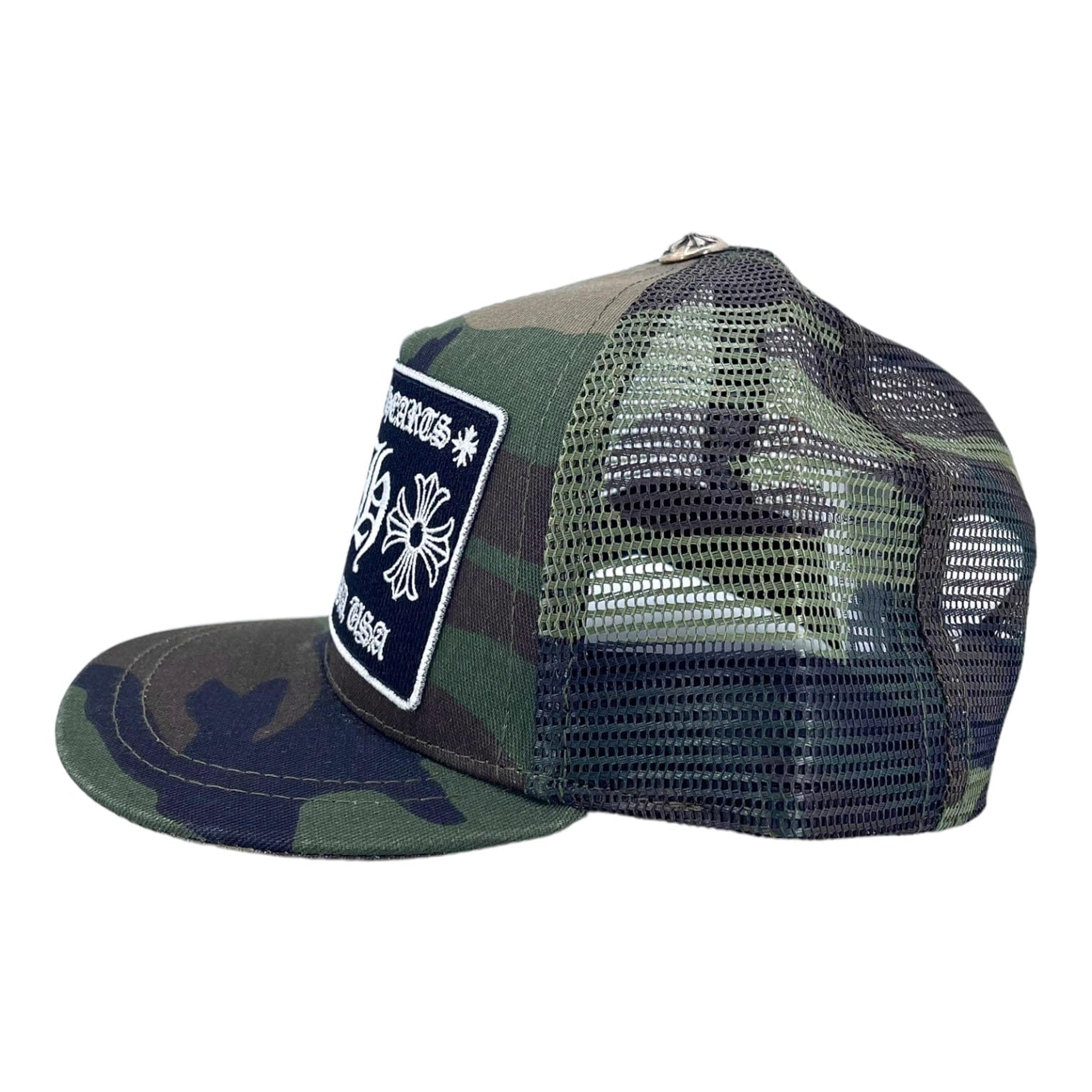 Alternate View 3 of Chrome Hearts CH Hollywood Trucker Hat Camo