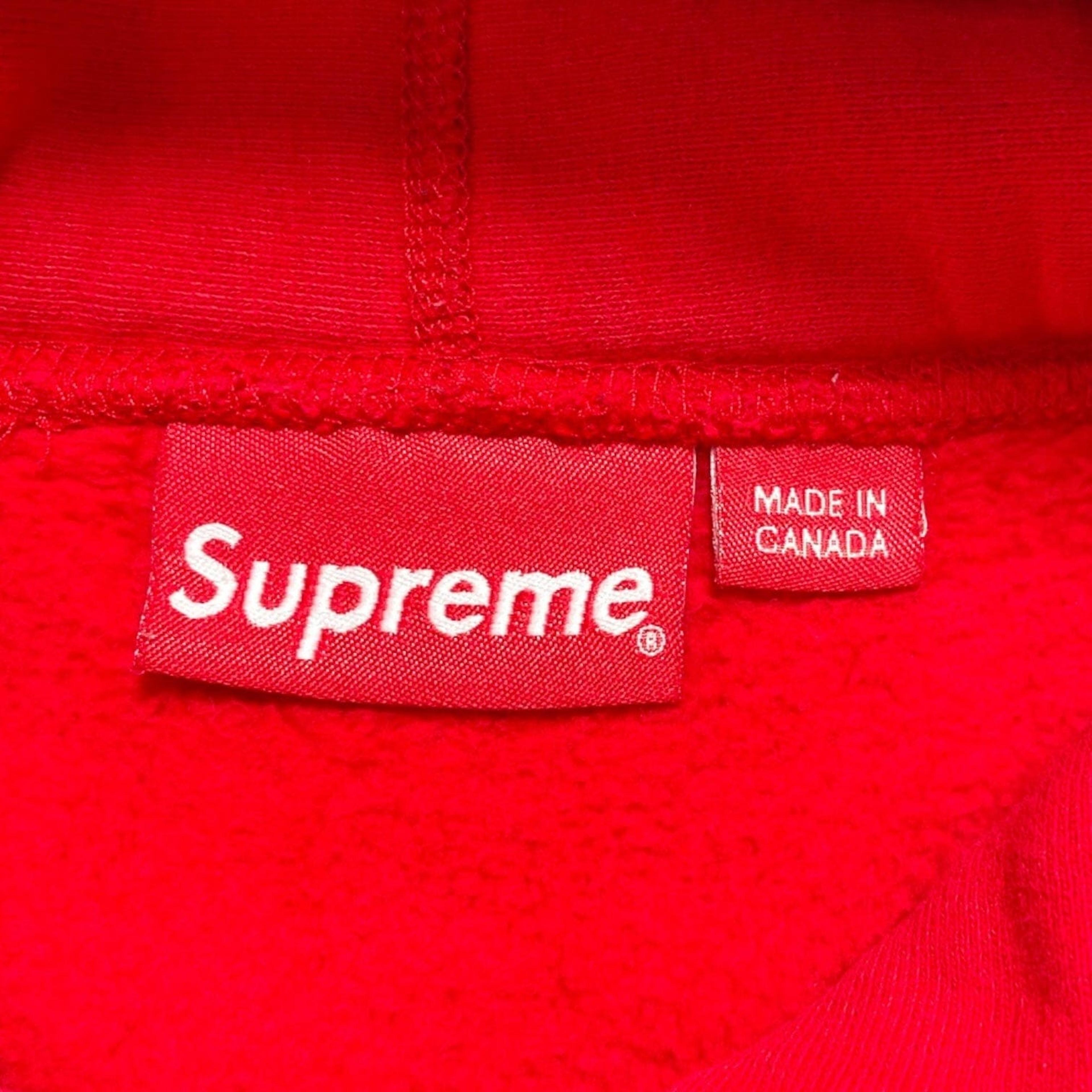 Alternate View 2 of Supreme Box Logo Hooded Sweatshirt (FW17) Red Pre-Owned
