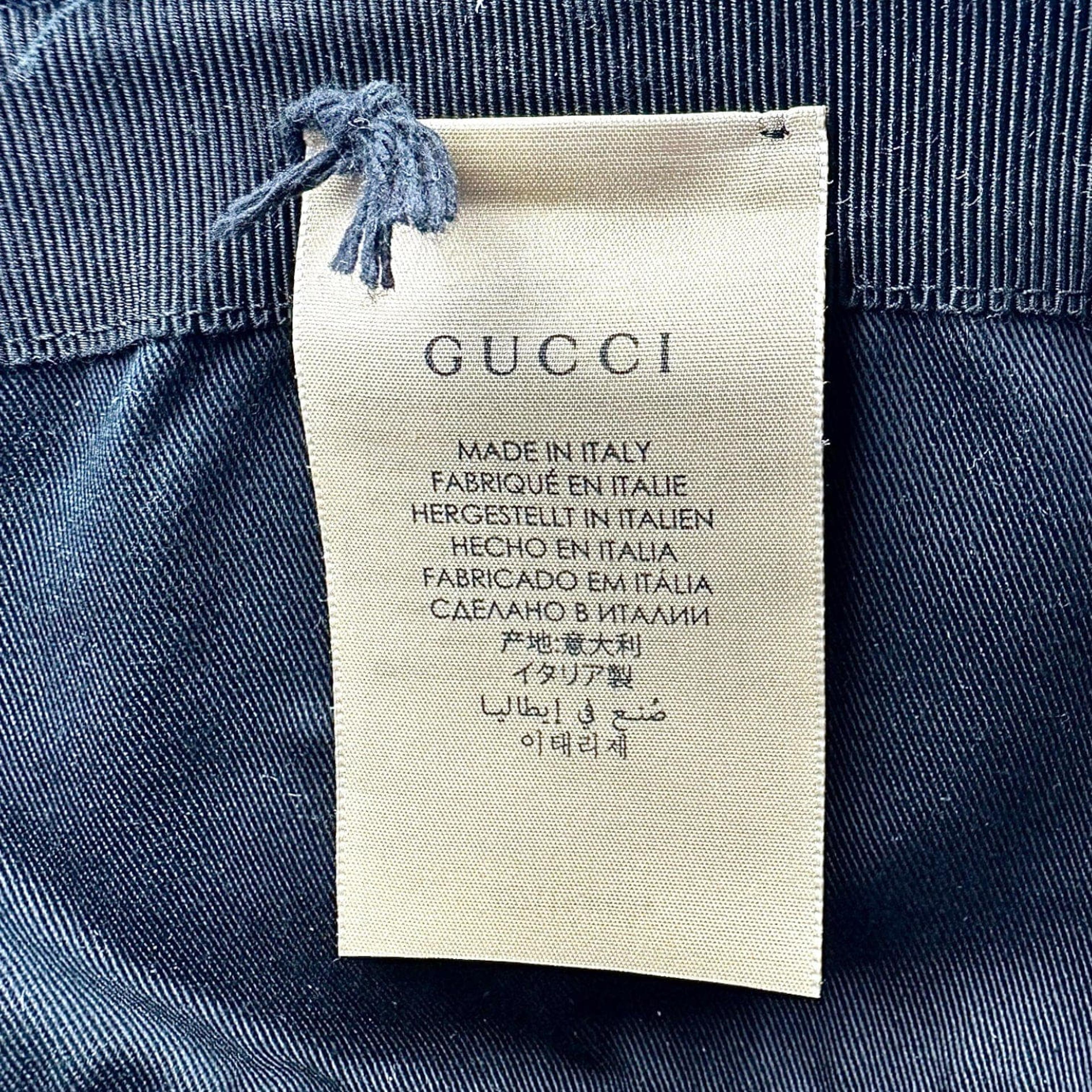 Alternate View 7 of Gucci Off The Grid Bucket Hat Blue Pre-Owned