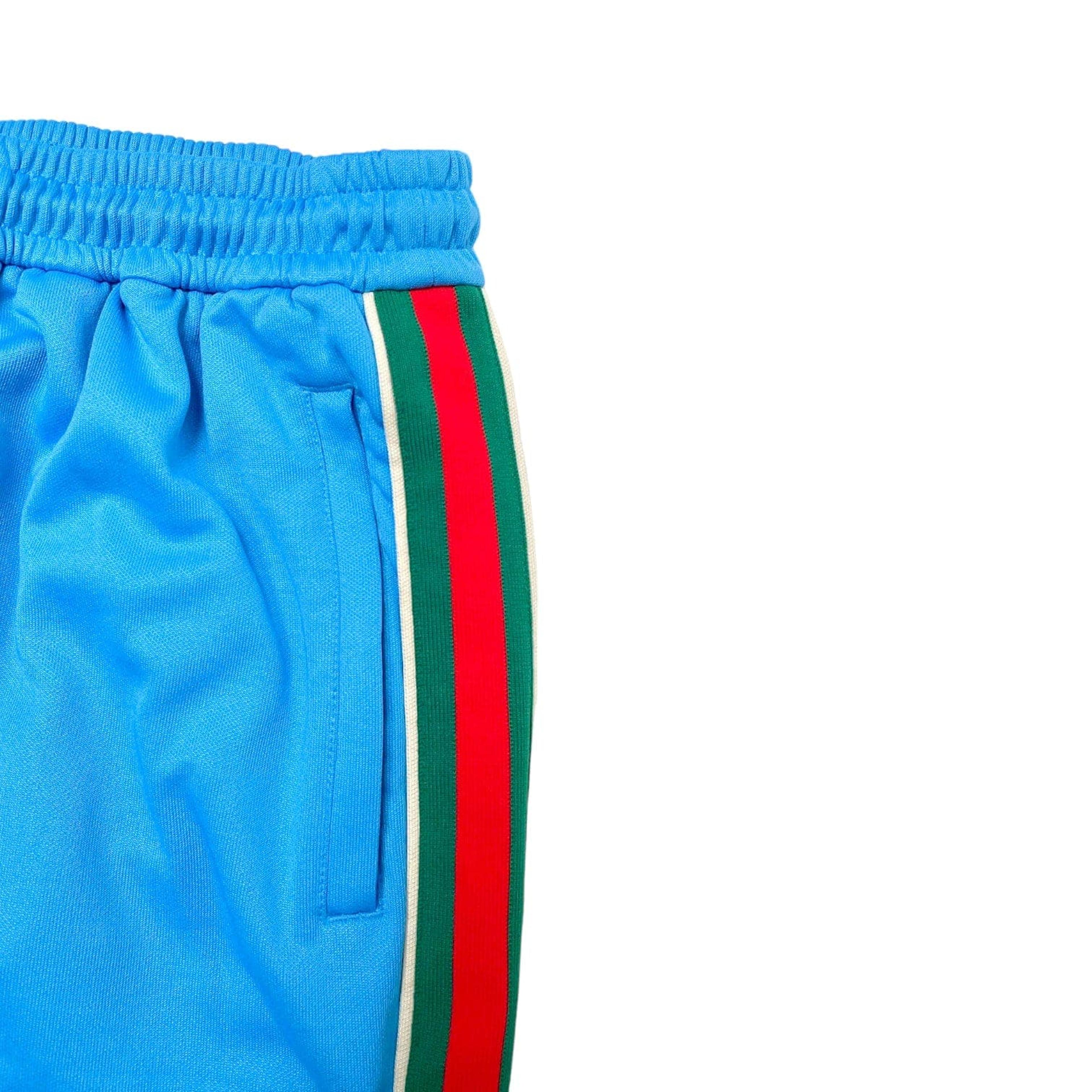 Alternate View 2 of Gucci GG Patch Track Pants Blue Pre-Owned