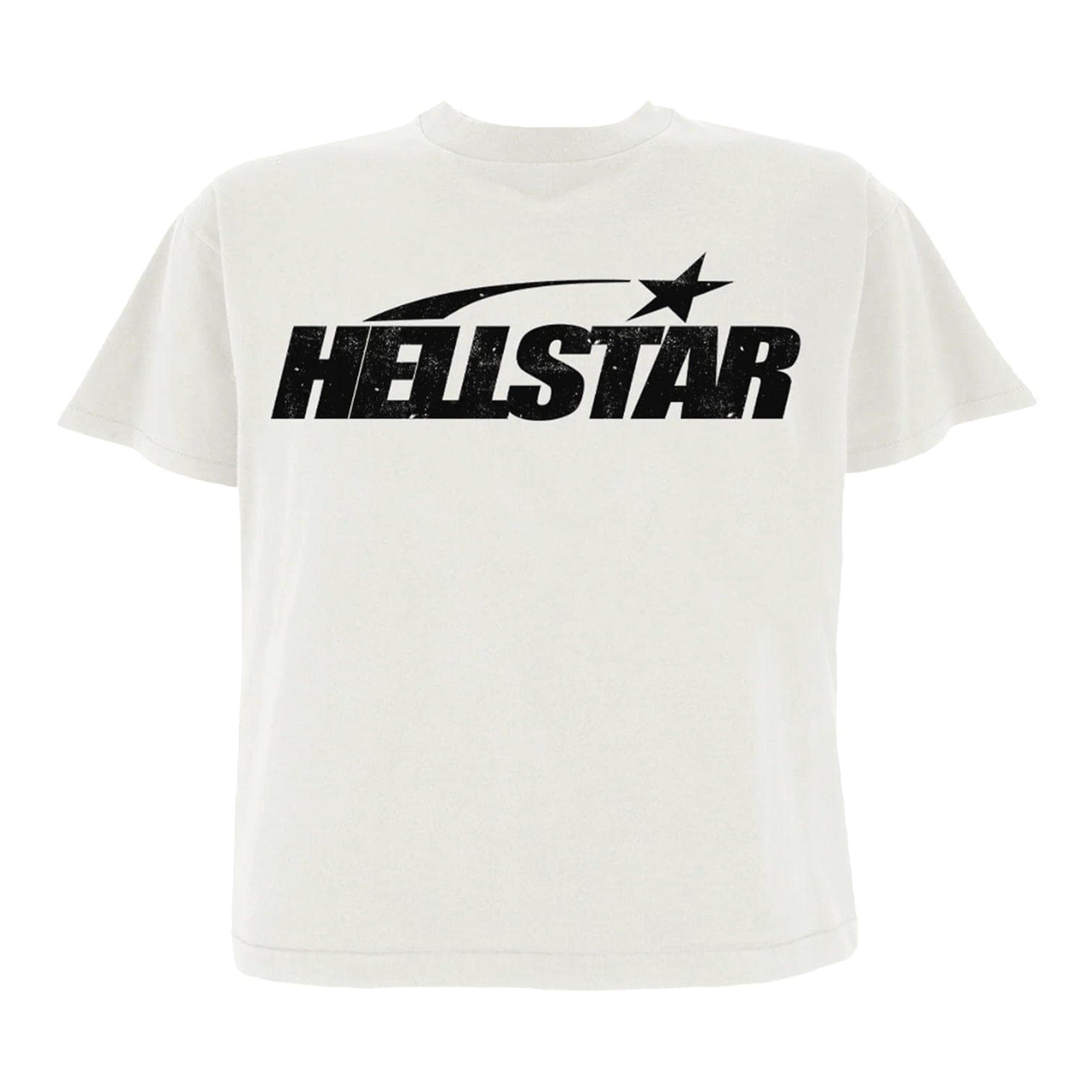 Hellstar Studios Classic Short Sleeve Tee Shirt Cream