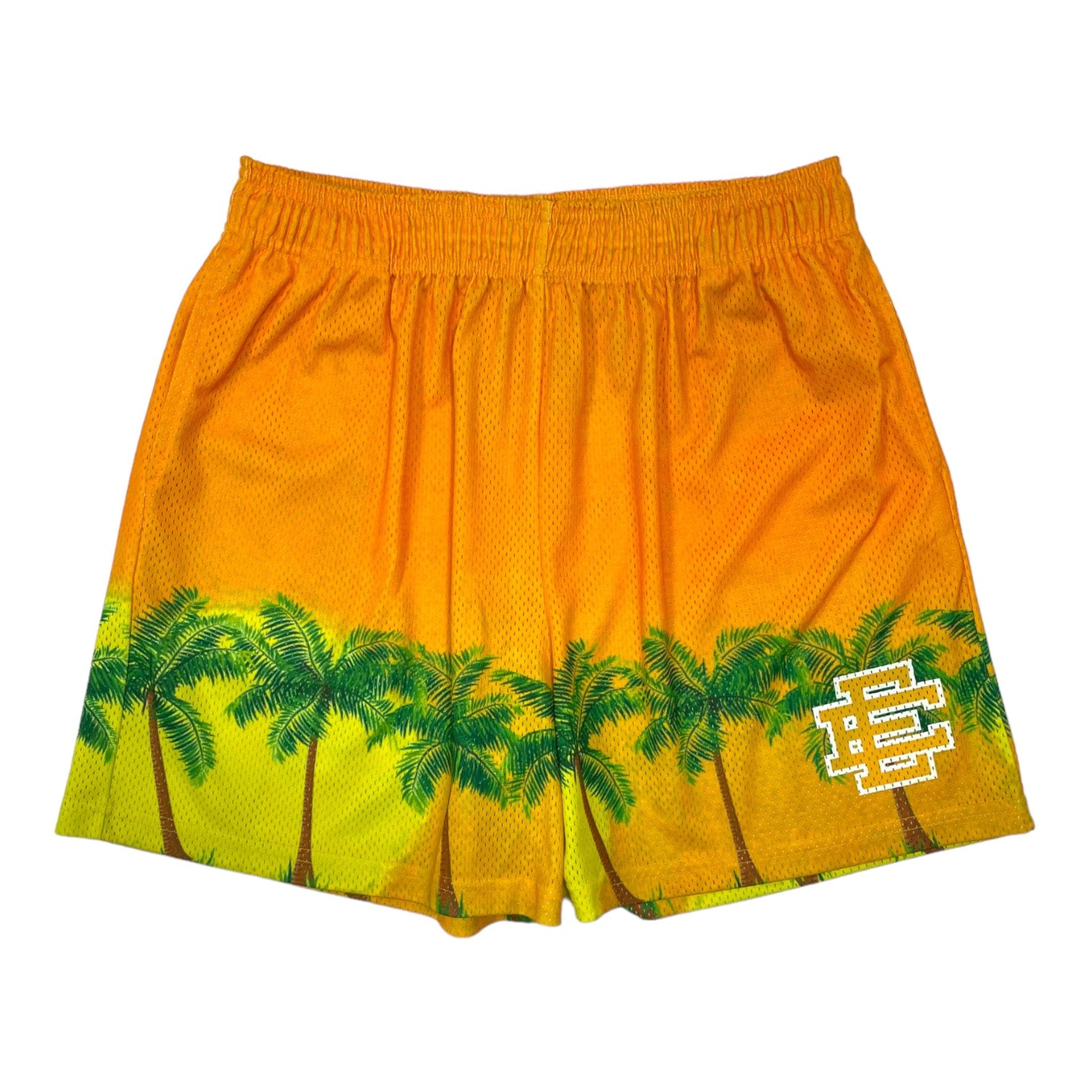 Eric Emanuel EE Basic Shorts Gold Palm Pre-Owned