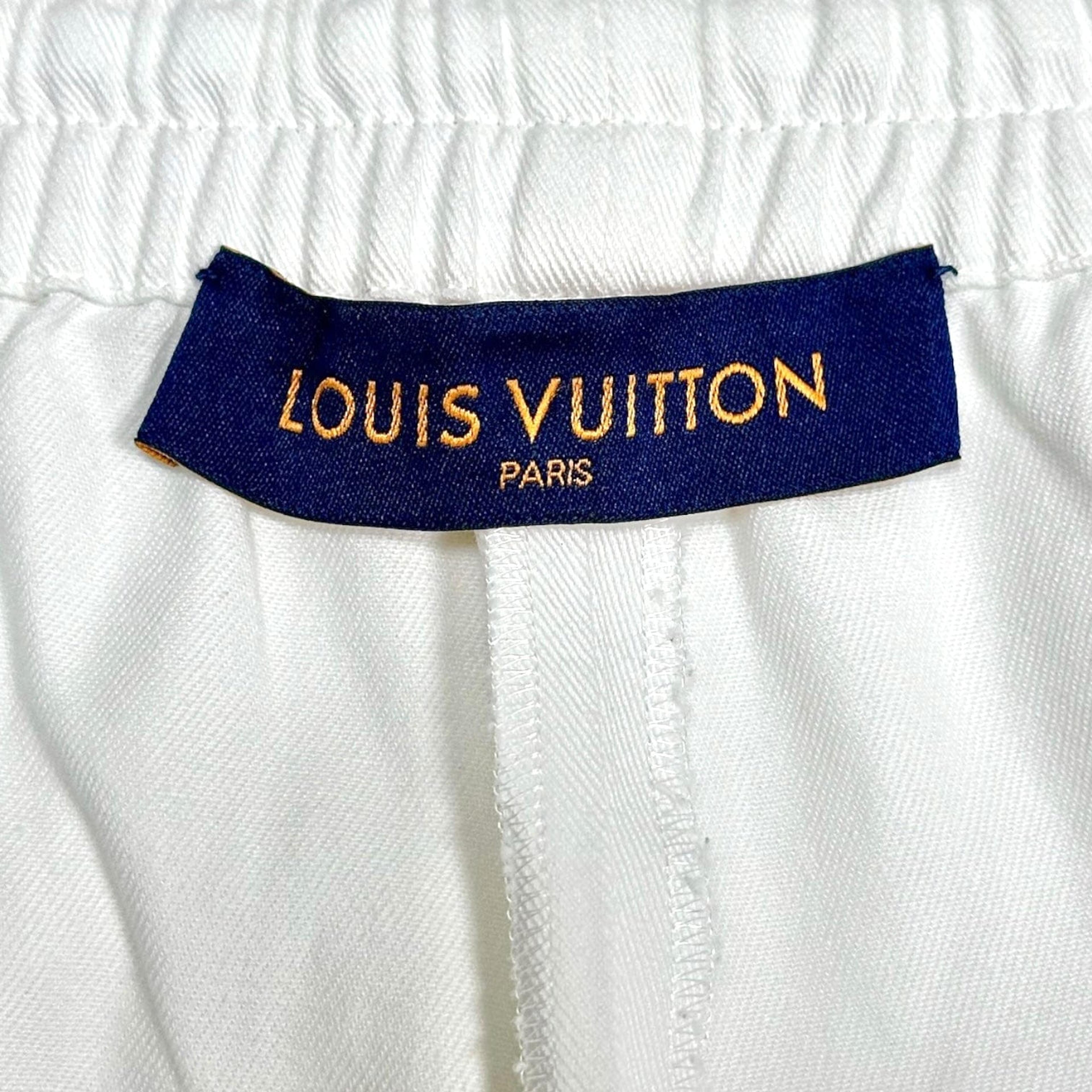 Alternate View 3 of Louis Vuitton x NBA Basketball Shorts Beige Pre-Owned