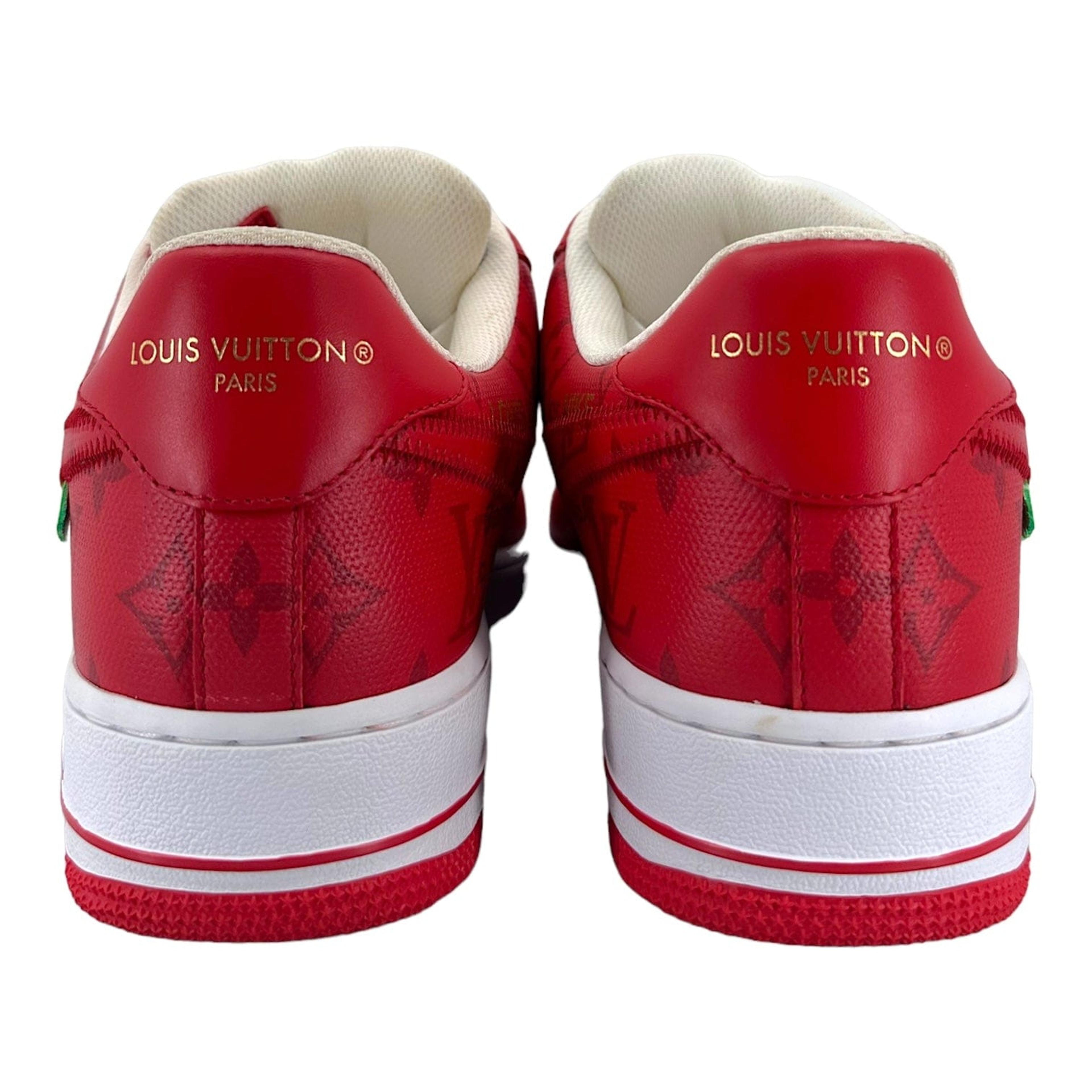 Alternate View 5 of Louis Vuitton x Nike Air Force 1 Low By Virgil Abloh White Red