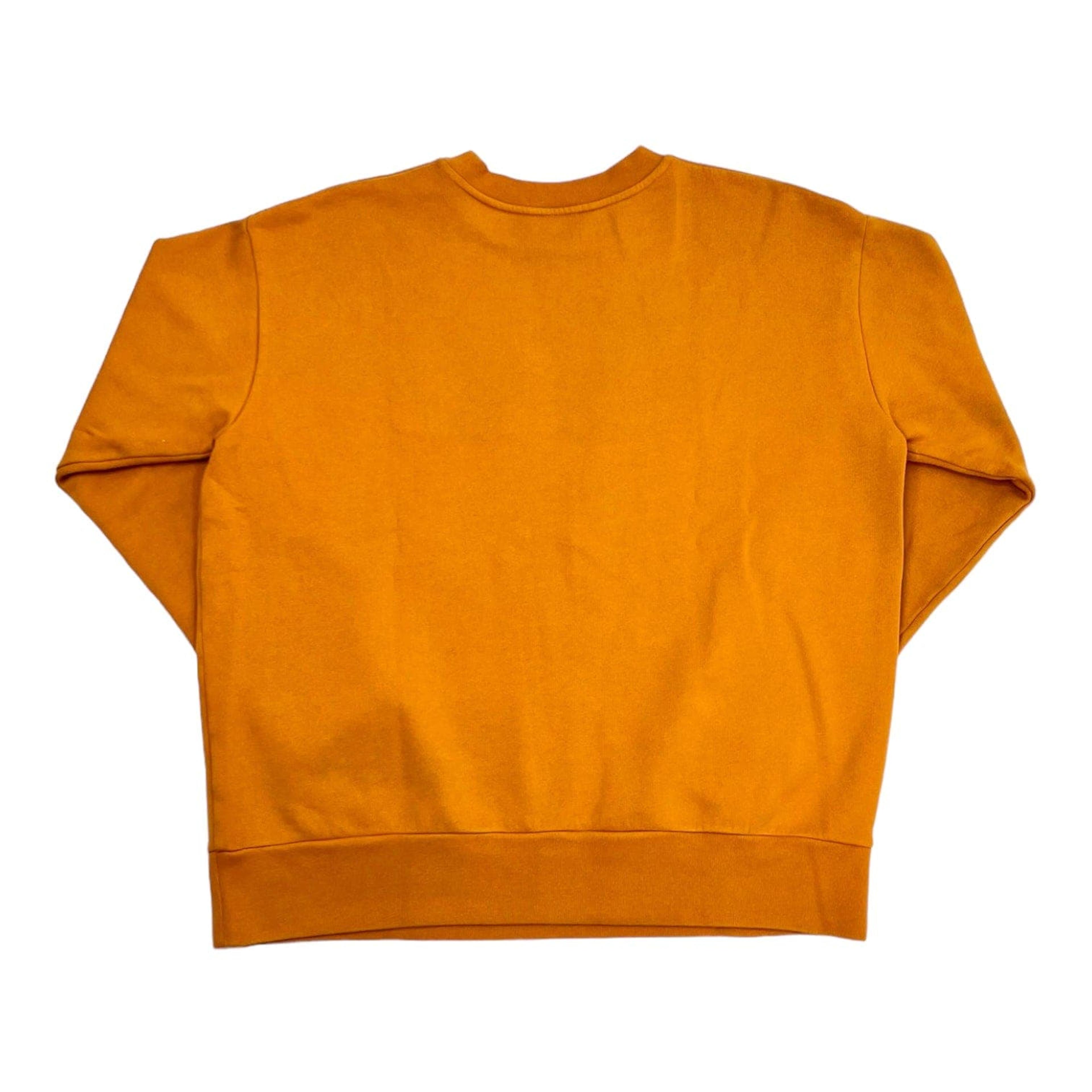 Alternate View 1 of Marni Cutoff Brushed Logo Crewneck Sweatshirt Sun Orange Pre-Own