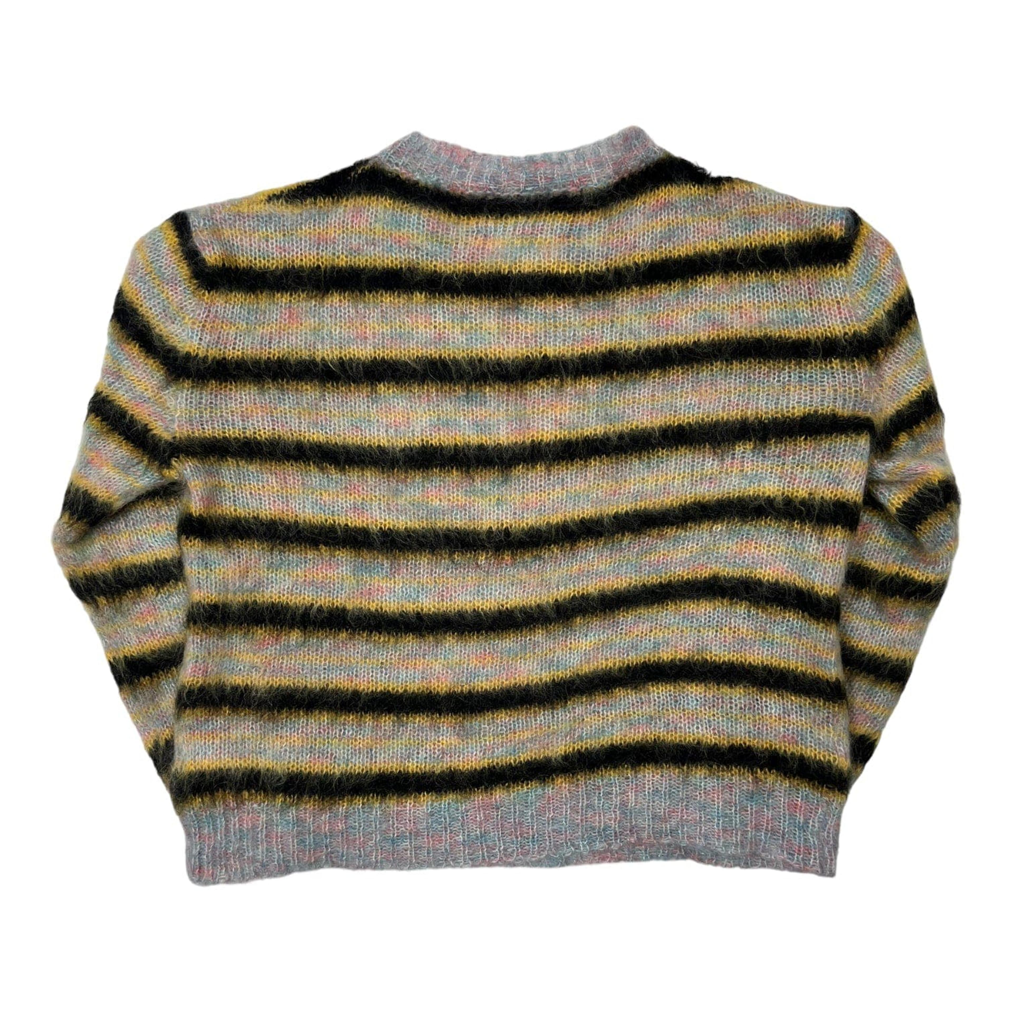 Alternate View 1 of Marni Striped Brushed Mohair Sweater Multicolor Pre-Owned