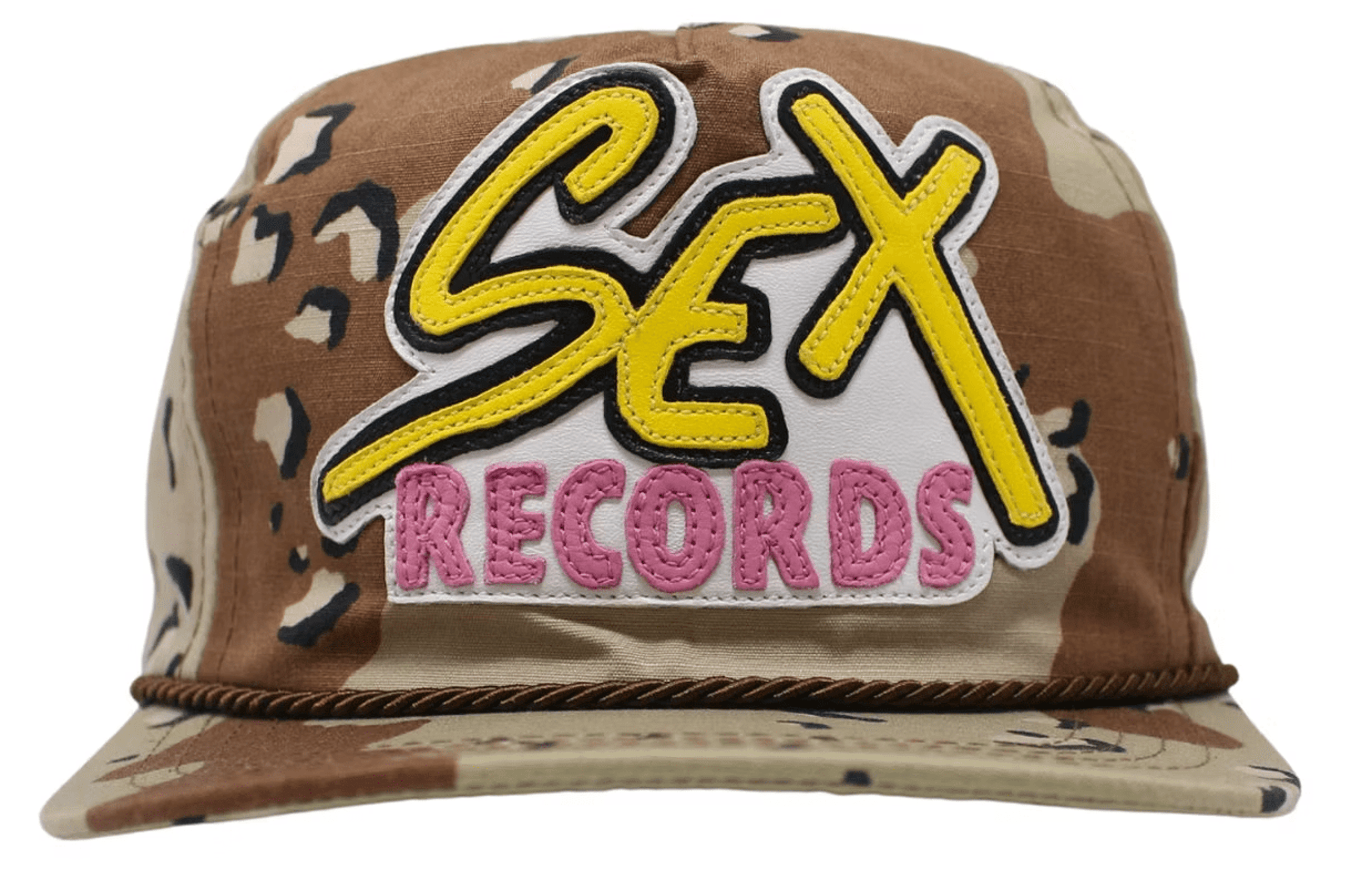 Chrome Hearts Matty Boy Sex Records 5 Panel Hat Chocoloate Chip 