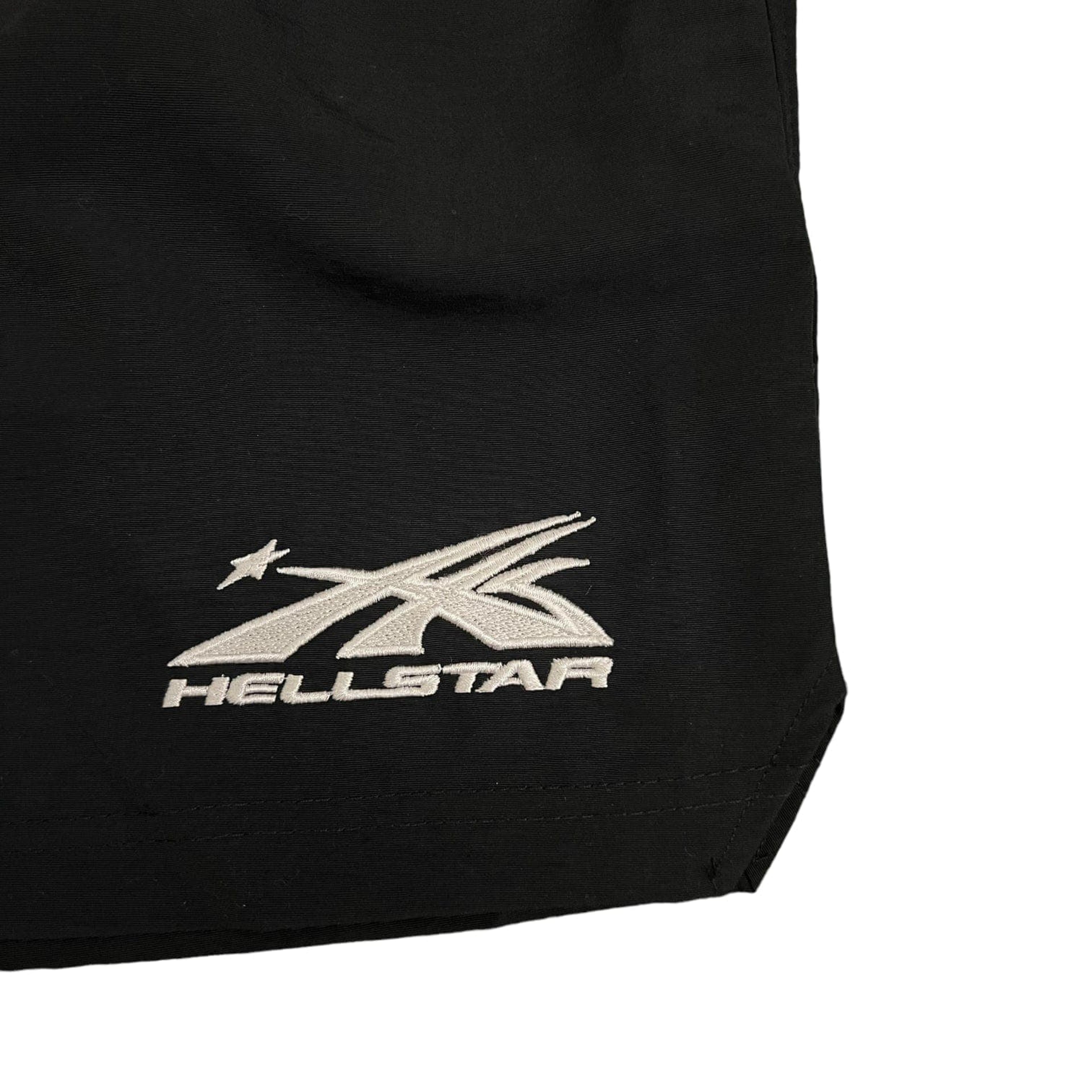 Alternate View 2 of Hellstar Studios Logo Nylon Shorts Black