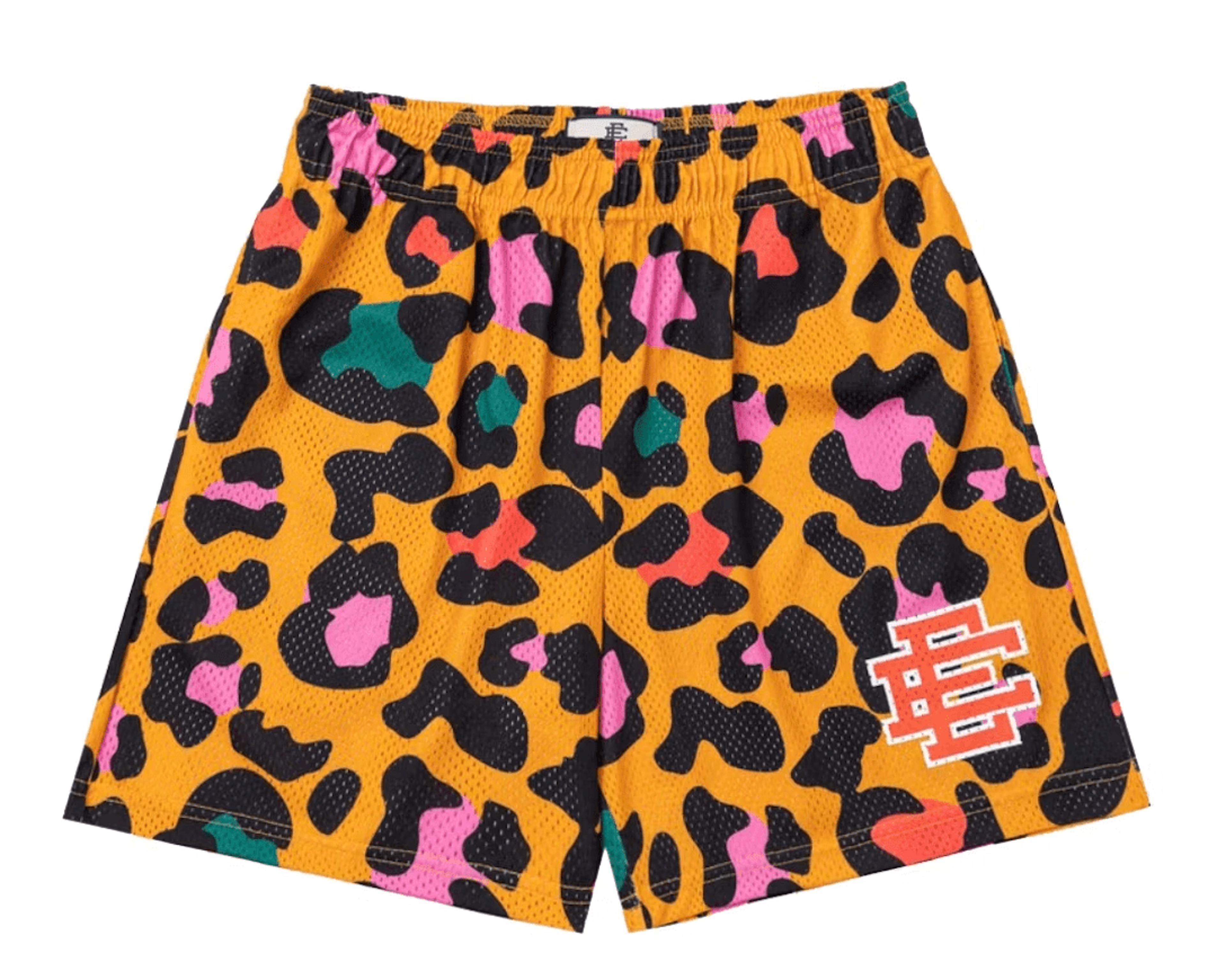 Eric Emanuel EE Basic Shorts Orange Cheetah