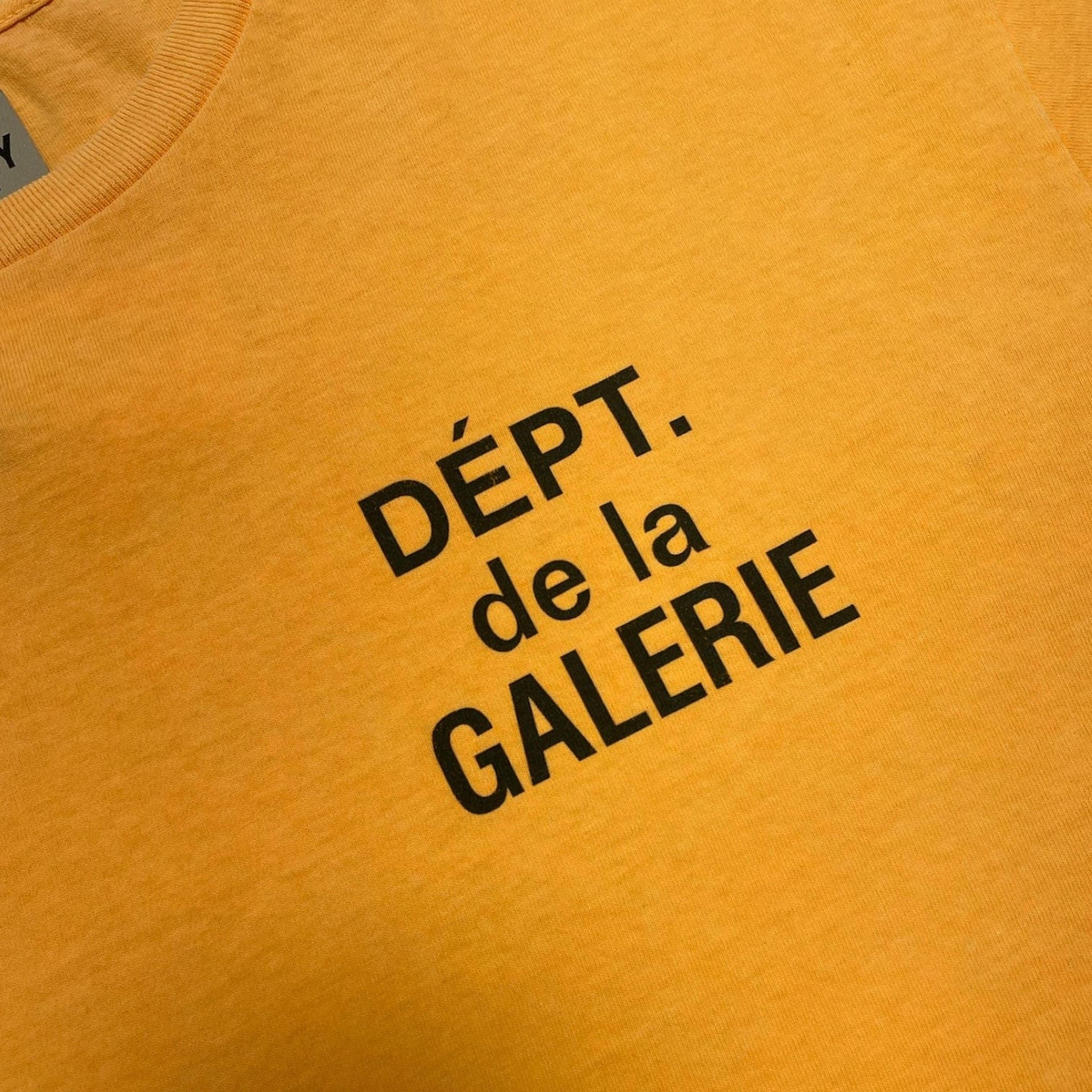 Alternate View 2 of Gallery Department French Logo Short Sleeve Tee Shirt Flo Orange