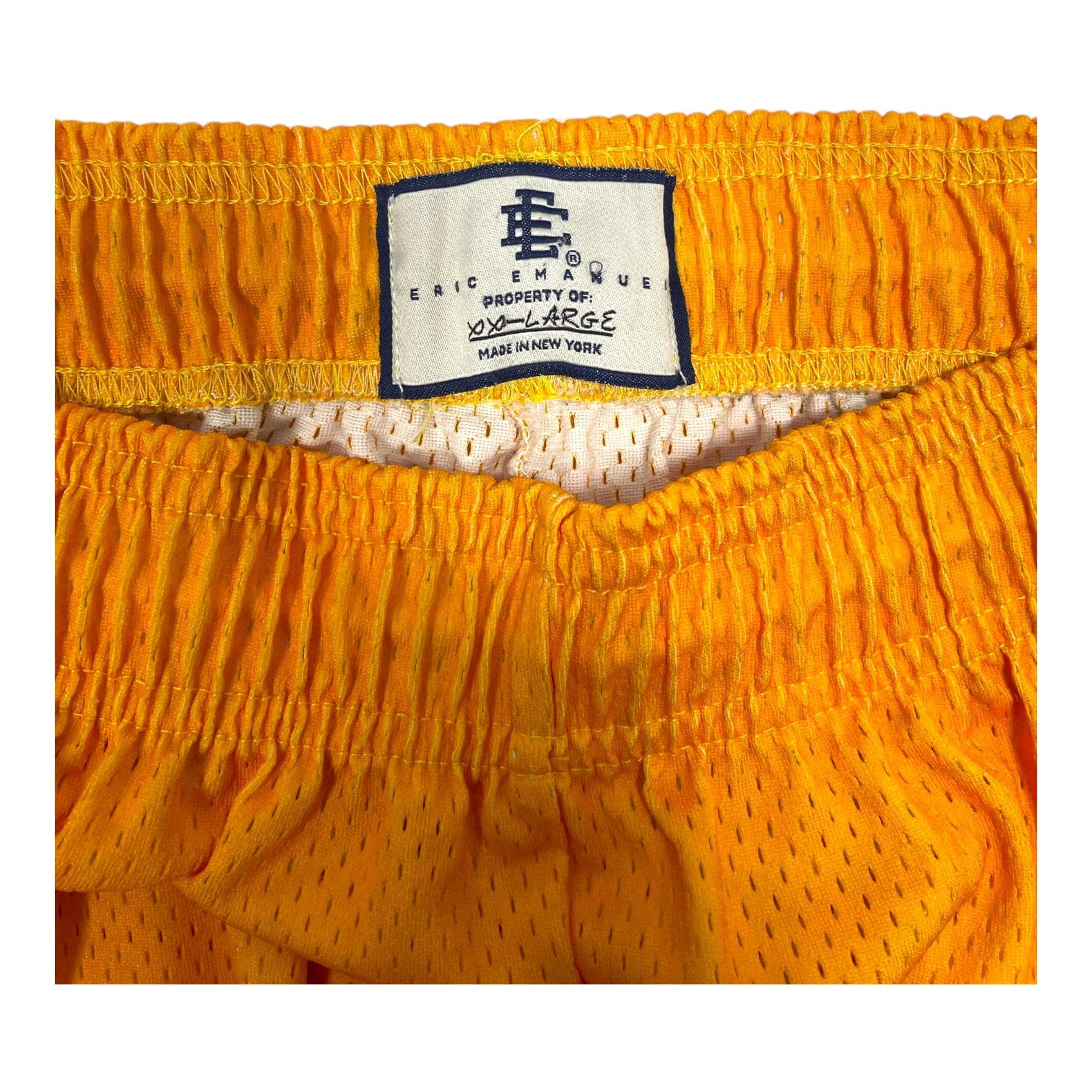 Alternate View 3 of Eric Emanuel EE Basic Shorts Gold Palm Pre-Owned