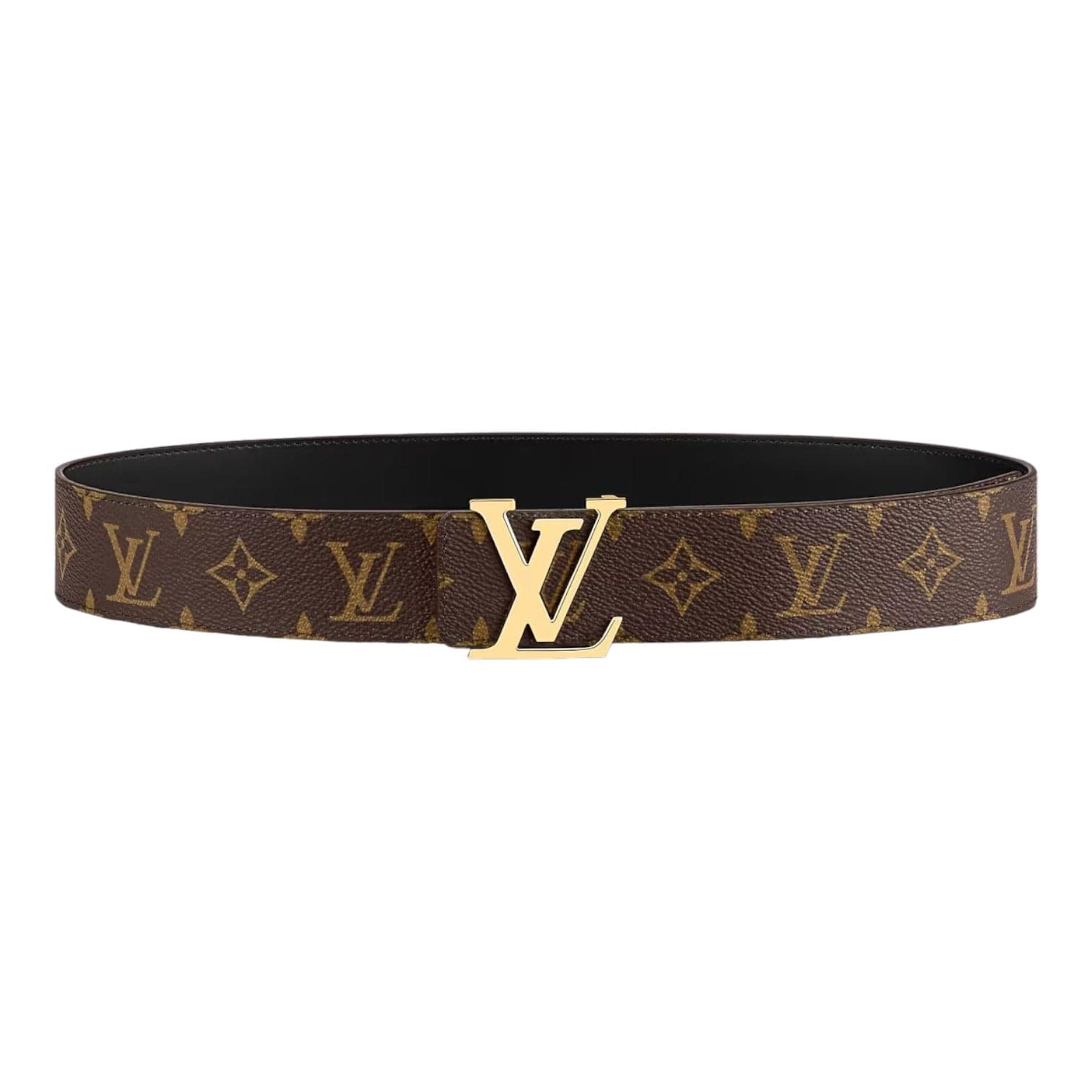 Louis Vuitton LV Initials 40MM Reversible Belt Brown Black