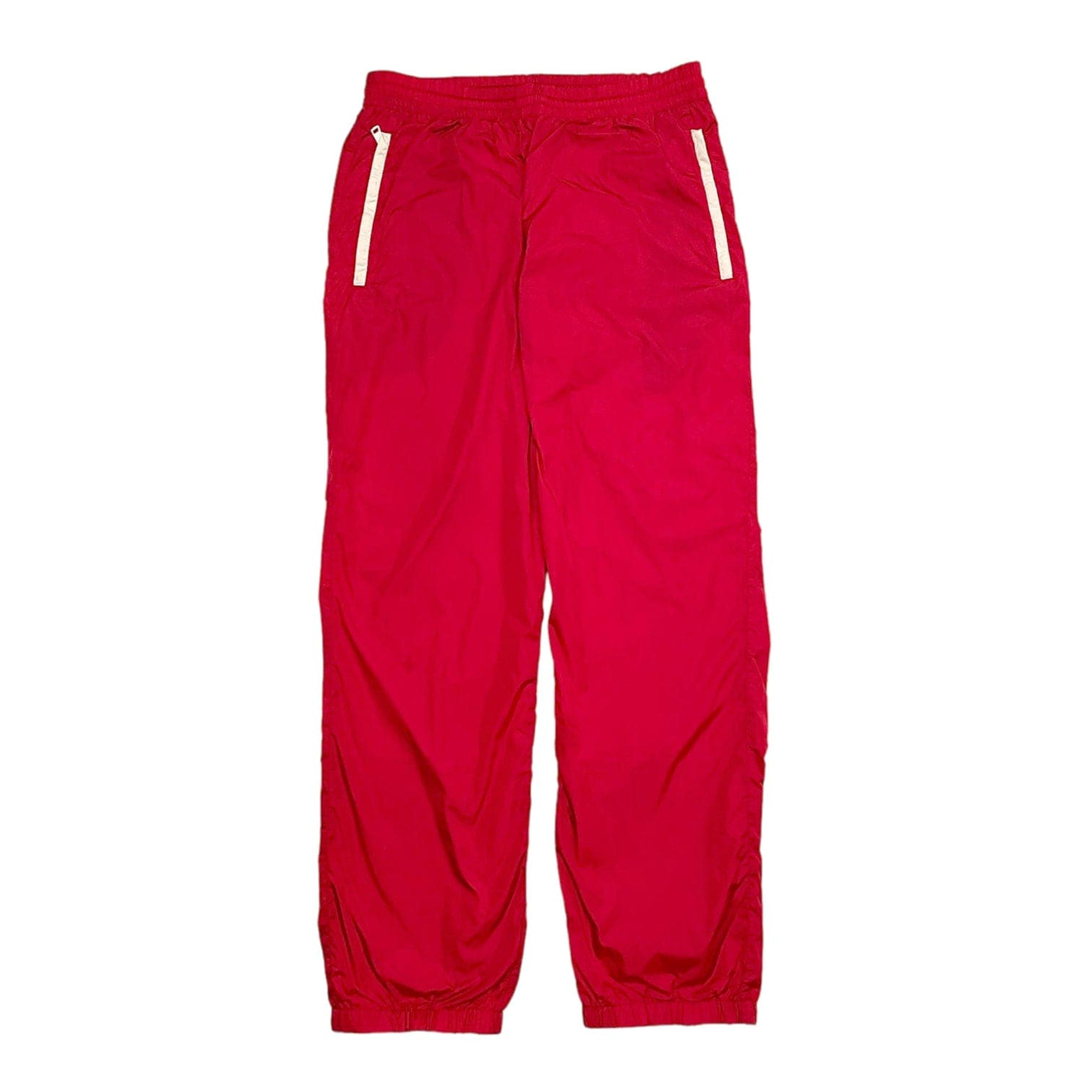 Moncler Pantalone Track Pants Red Pre-Owned